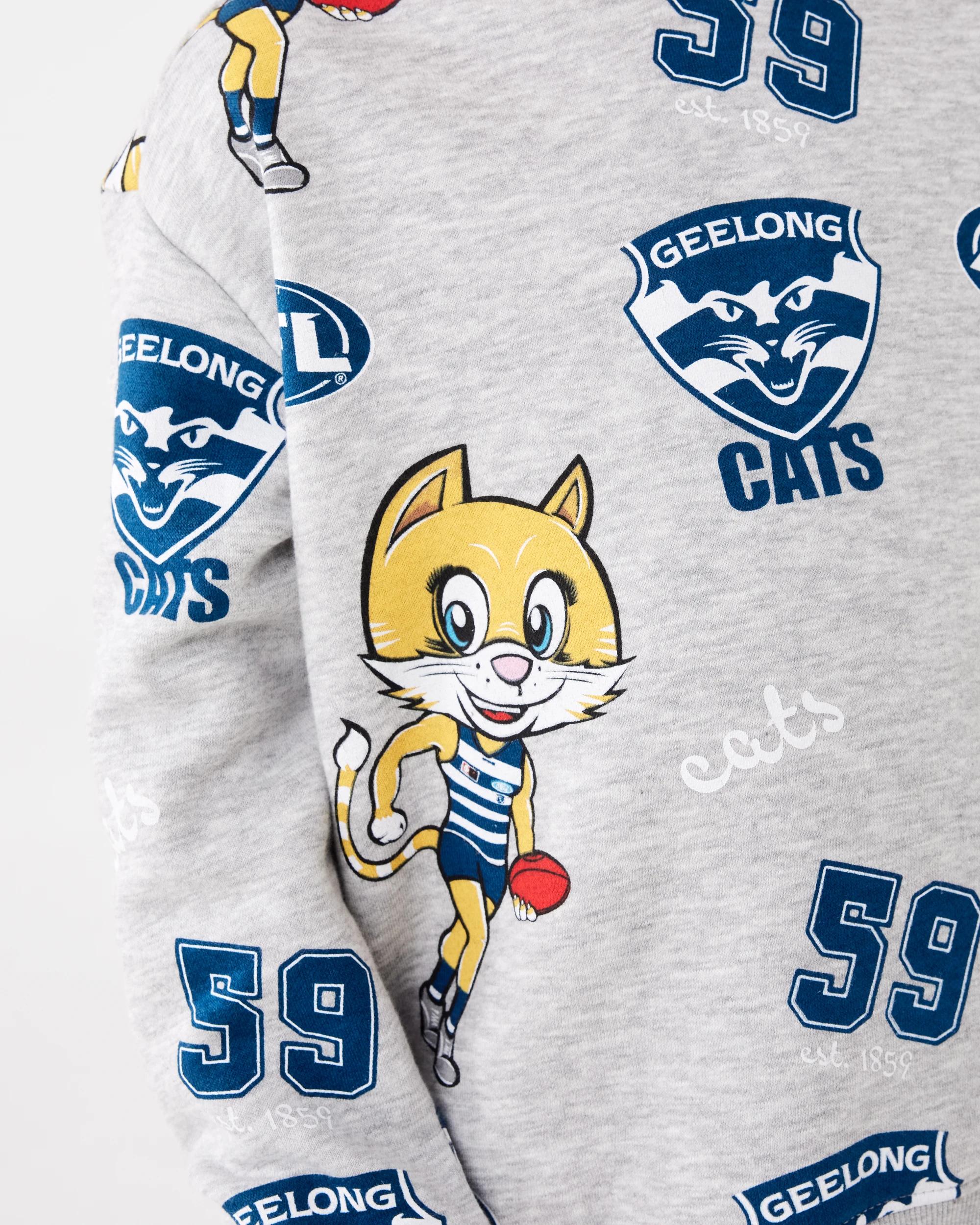 6 Official AFL Kids Hoodie Geelong, 6 of 9