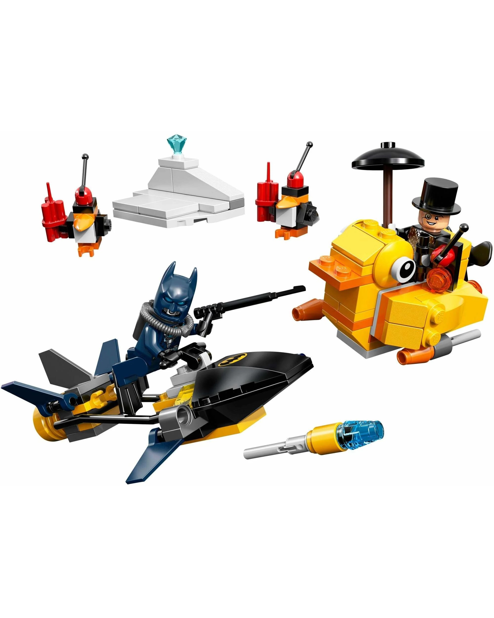 2 LEGO 76010 Scuba Batman vs. The Penguin Diamond Heist, 2 of 2