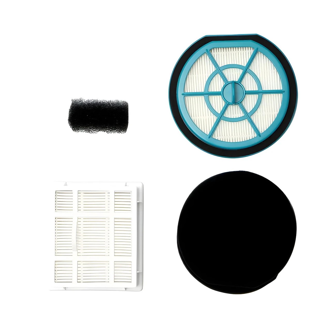 2 Hoover 8 Pack Filters For Hoover Vogue & Action Bagless Vacuum Cleaners - White, 2 of 7