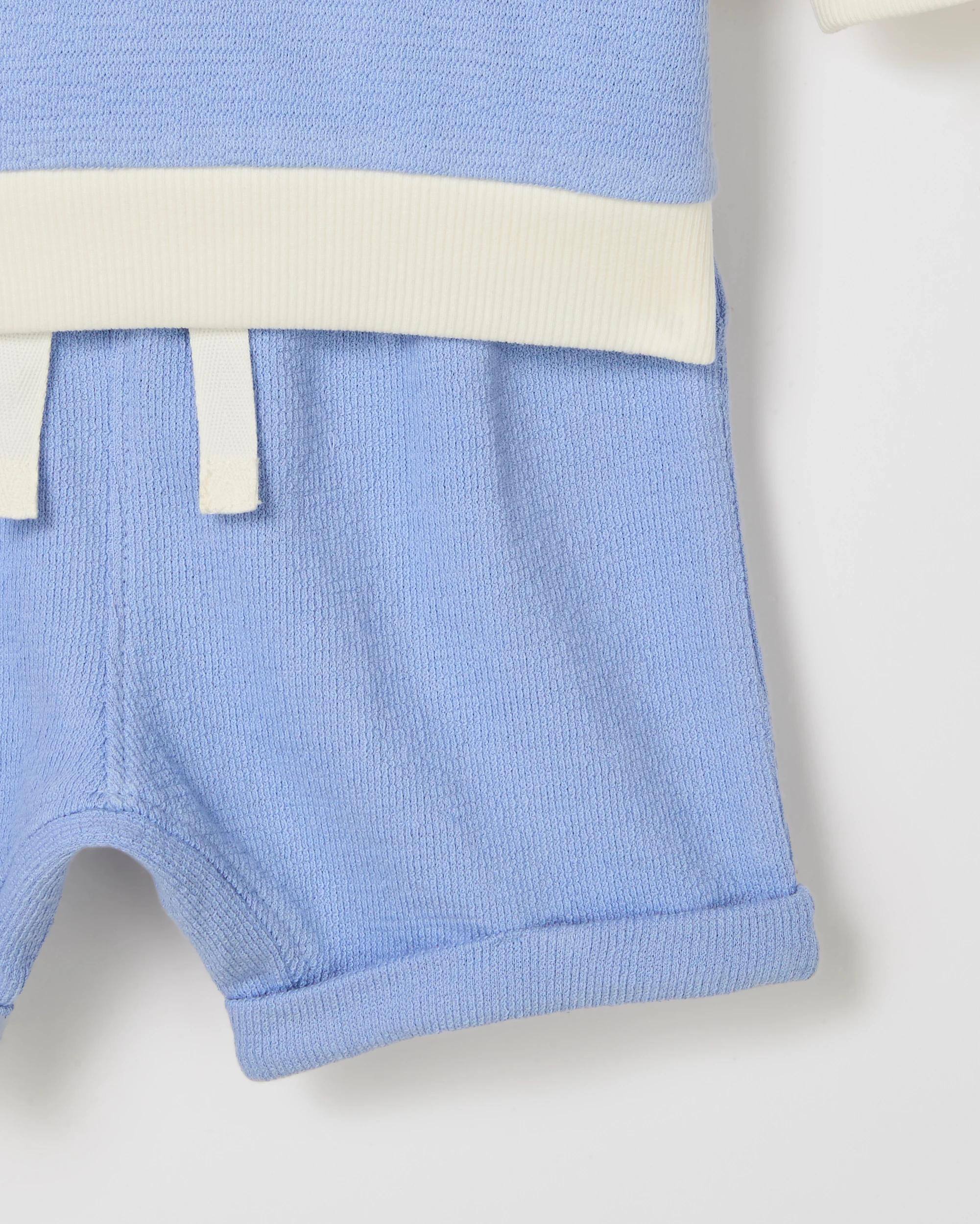 5 Target Baby Organic Cotton Baby Crew Fleece Top and Short 2 Piece Set , 5 of 5