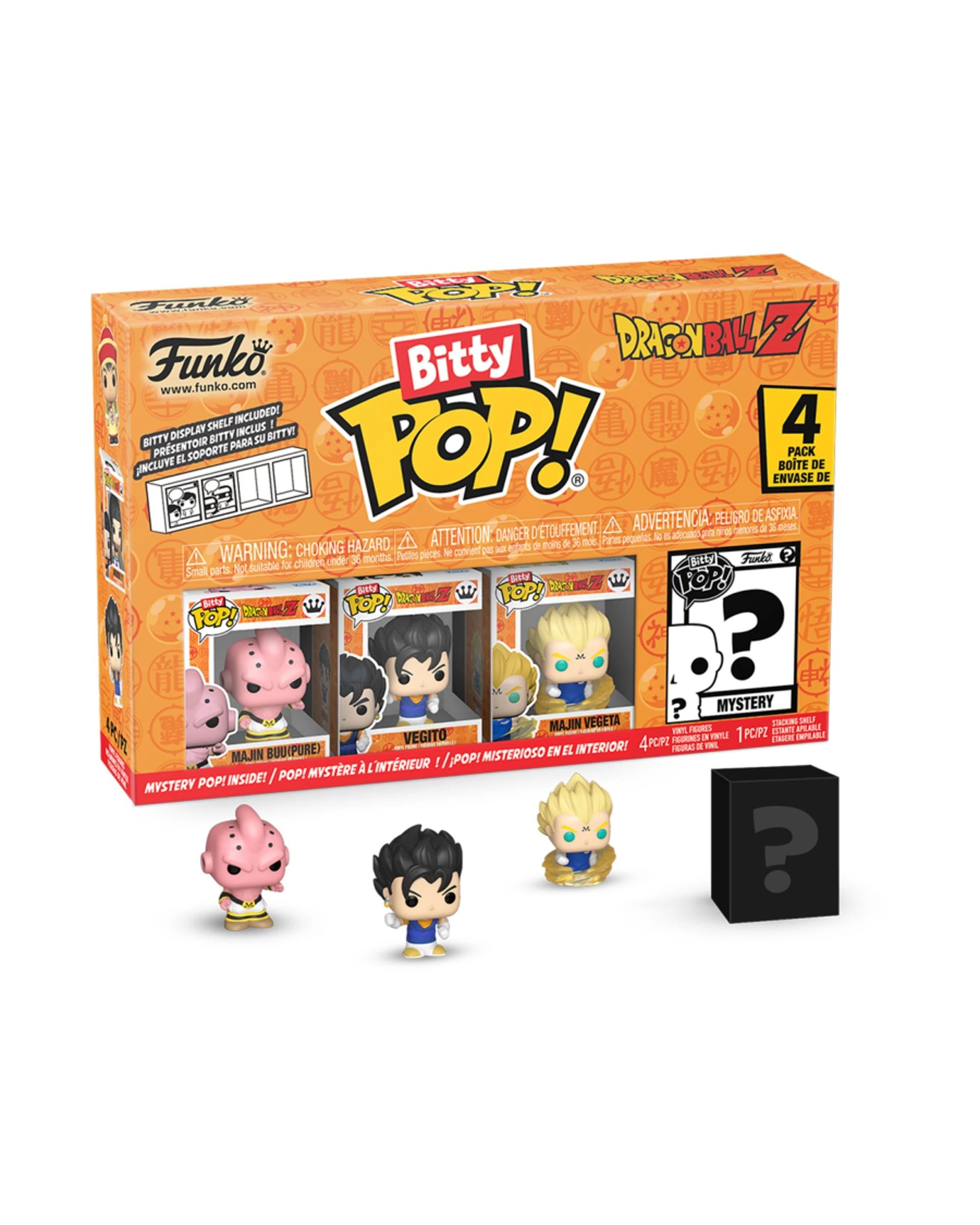 1 Dragon Ball Z Kid Buu Bitty 4 Pack Funko POP! Vinyl, 1 of 4