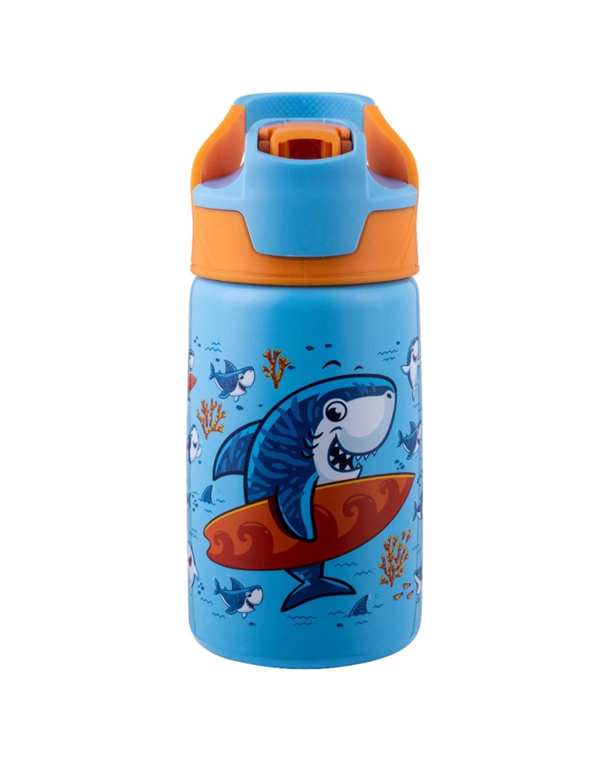1 Avanti Yumyum Bottle Leakproof 375ml Surfing Sharkie Design - Multi, 1 of 1