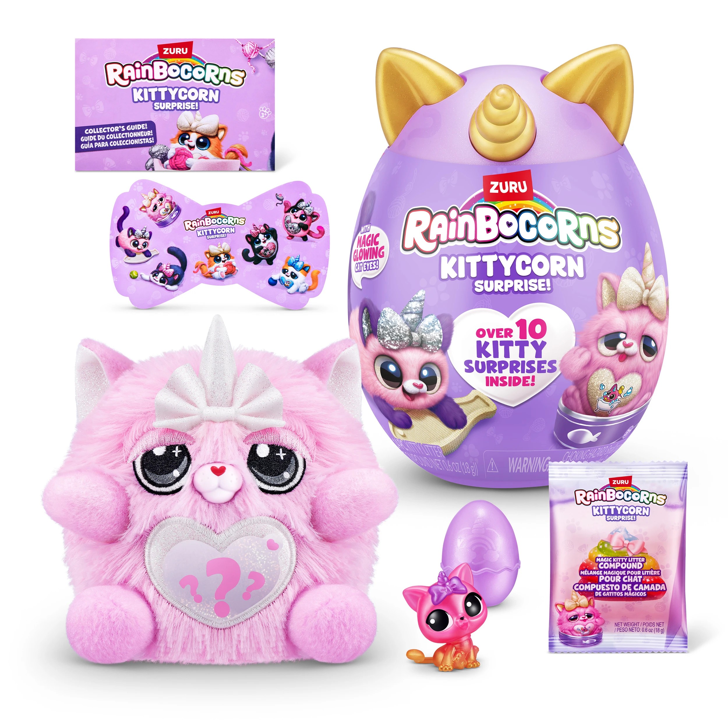 1 Zuru Rainbocorns Kittycorn Surprise Series 2 - Assorted, 1 of 6
