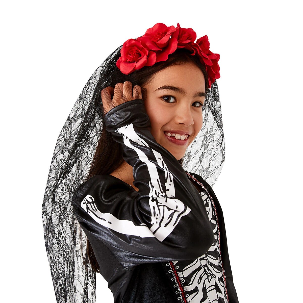 6 2 Piece Skull Costume - Ages 8+, 6 of 10