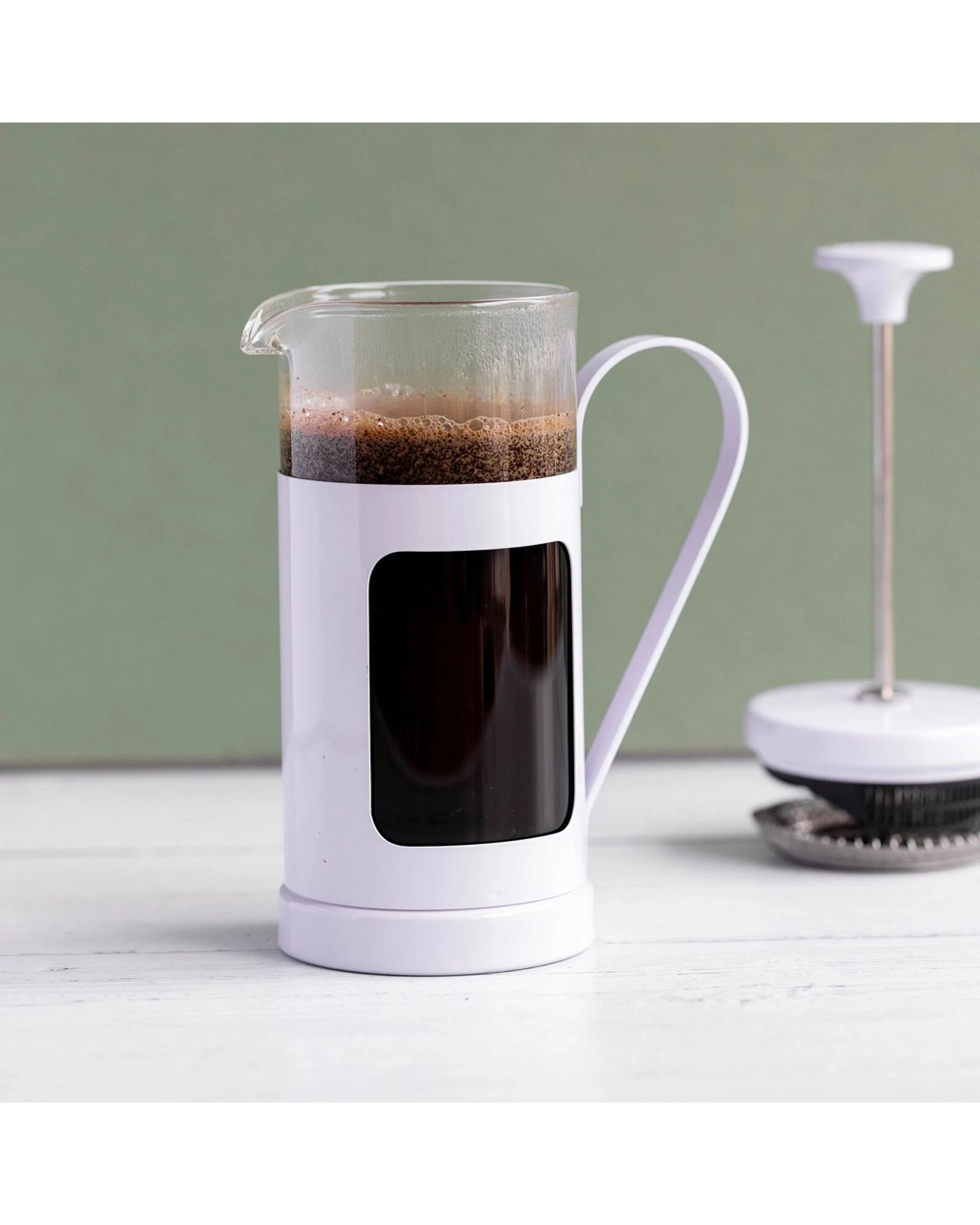 5 La Cafetiere Monaco 3-Cup 350ml Stainless Steel Glass French Press - Purple, 5 of 7