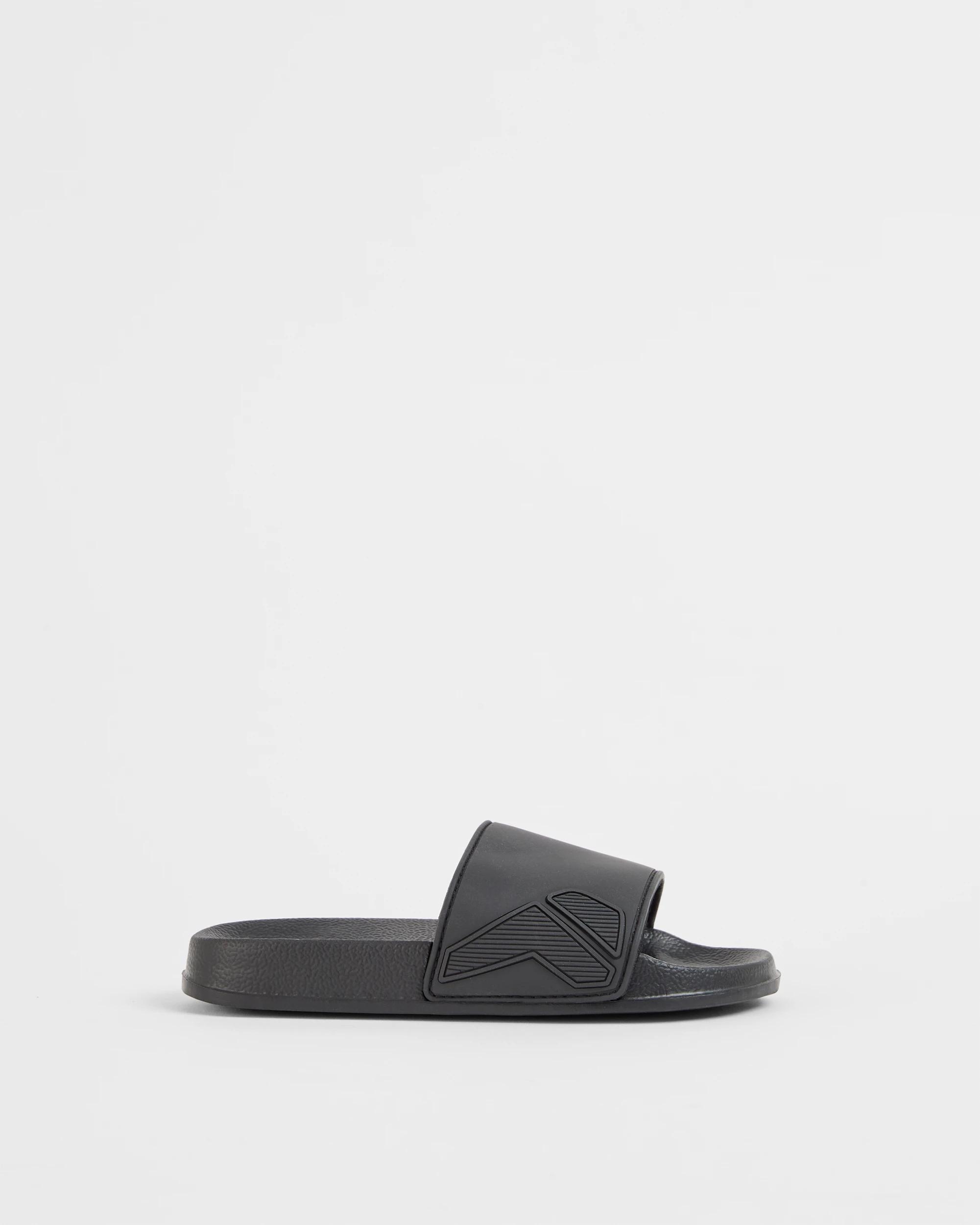 1 Target Youth Basic Comfort Slides BLACK, 1 of 3