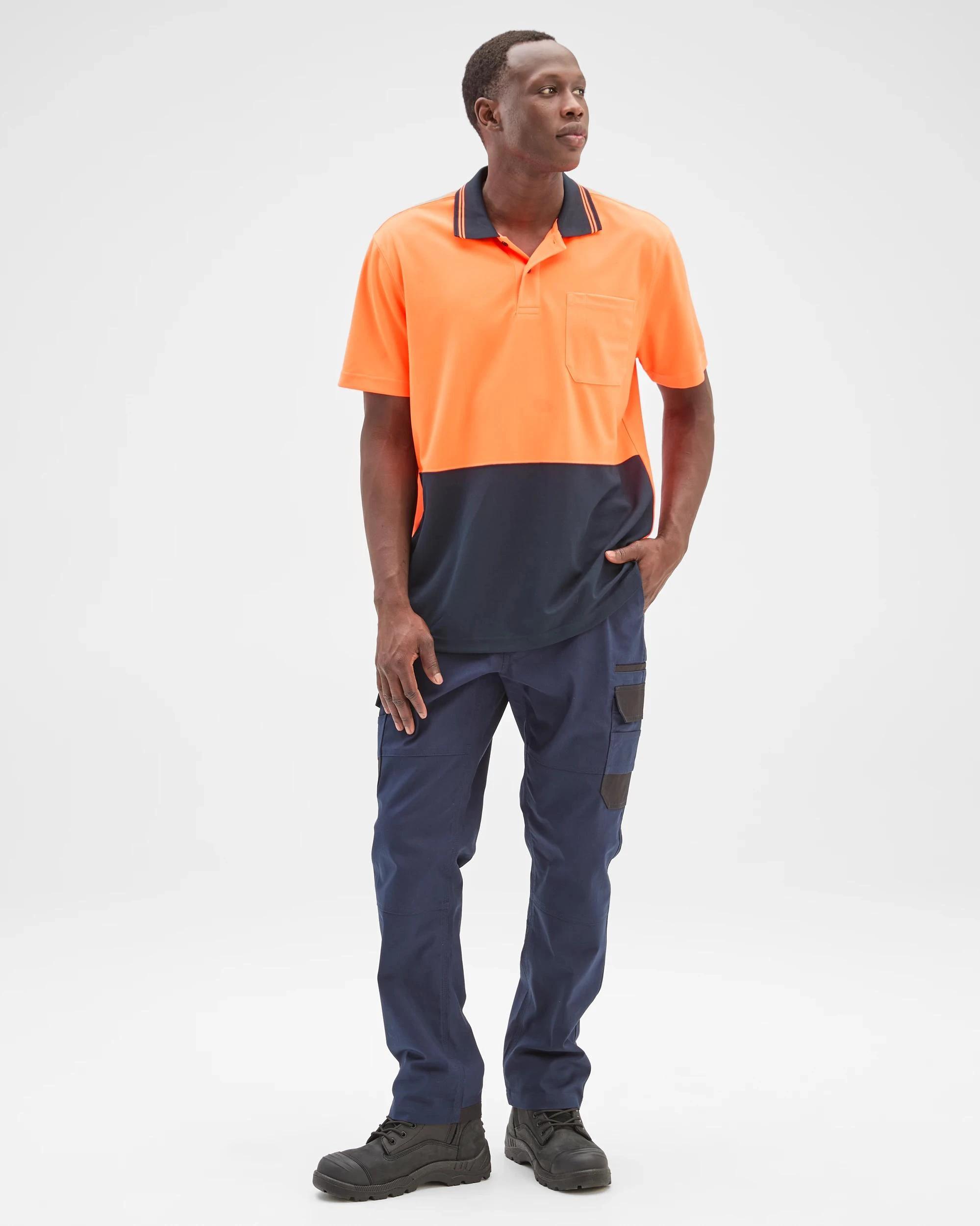 1 Australian Cotton Performance Cargo Pants - Graphite NAVY BLUE, 1 of 5