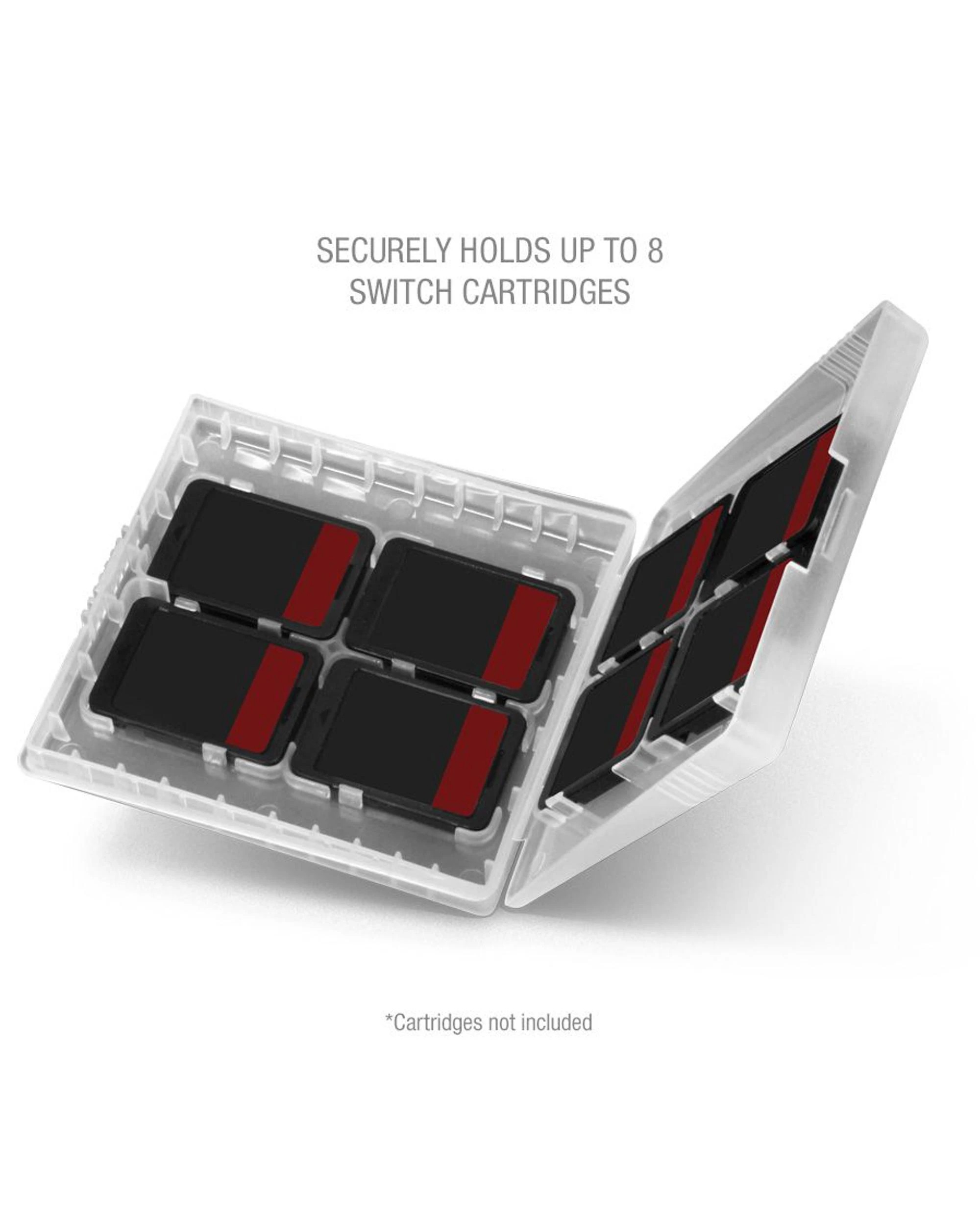 2 Hyperkin 8-in-1 Retro-Style Cartridge Case for Nintendo Switch - Clear, 2 of 2