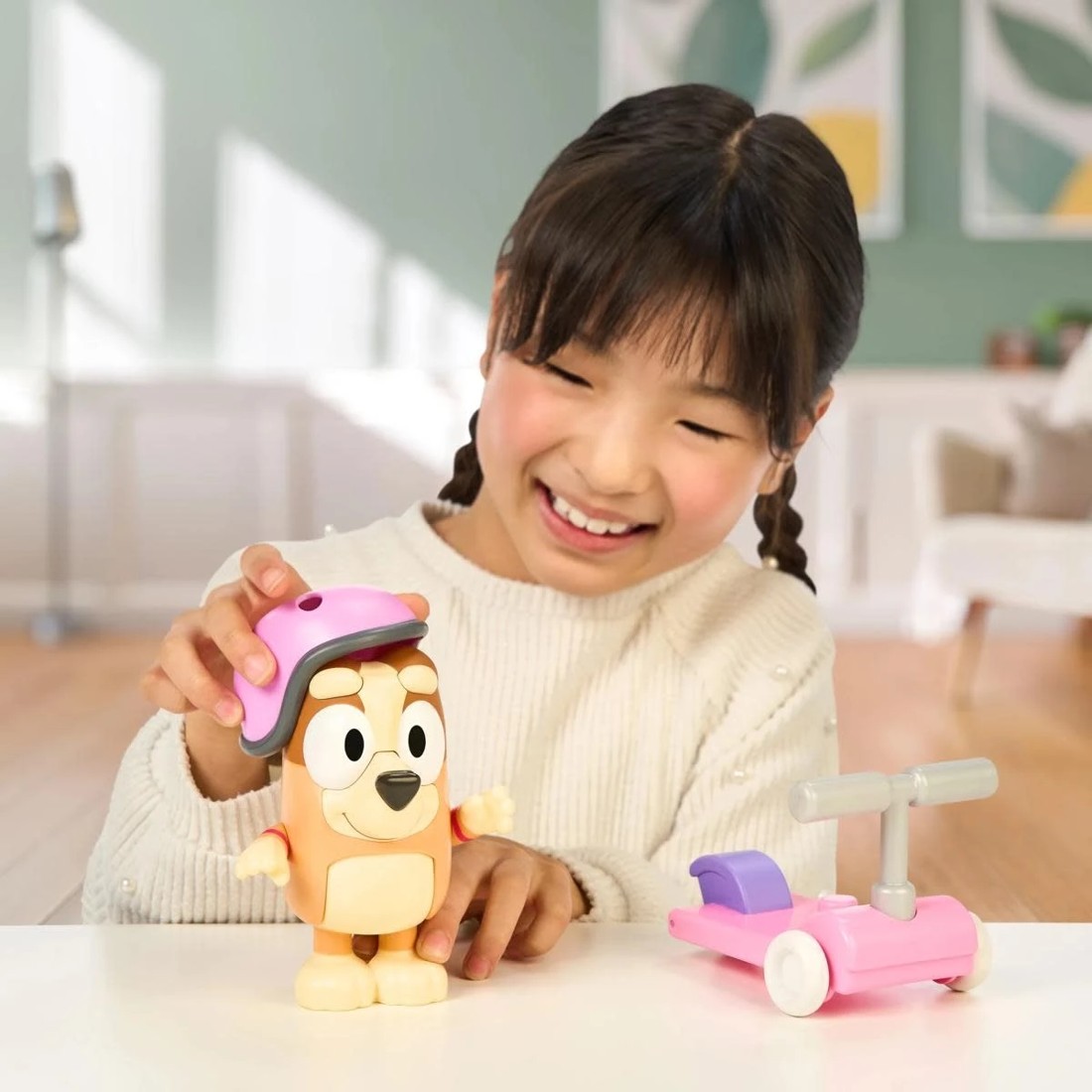 7 Bluey Chat Mates Figure - Bingo with Scooter, 7 of 10