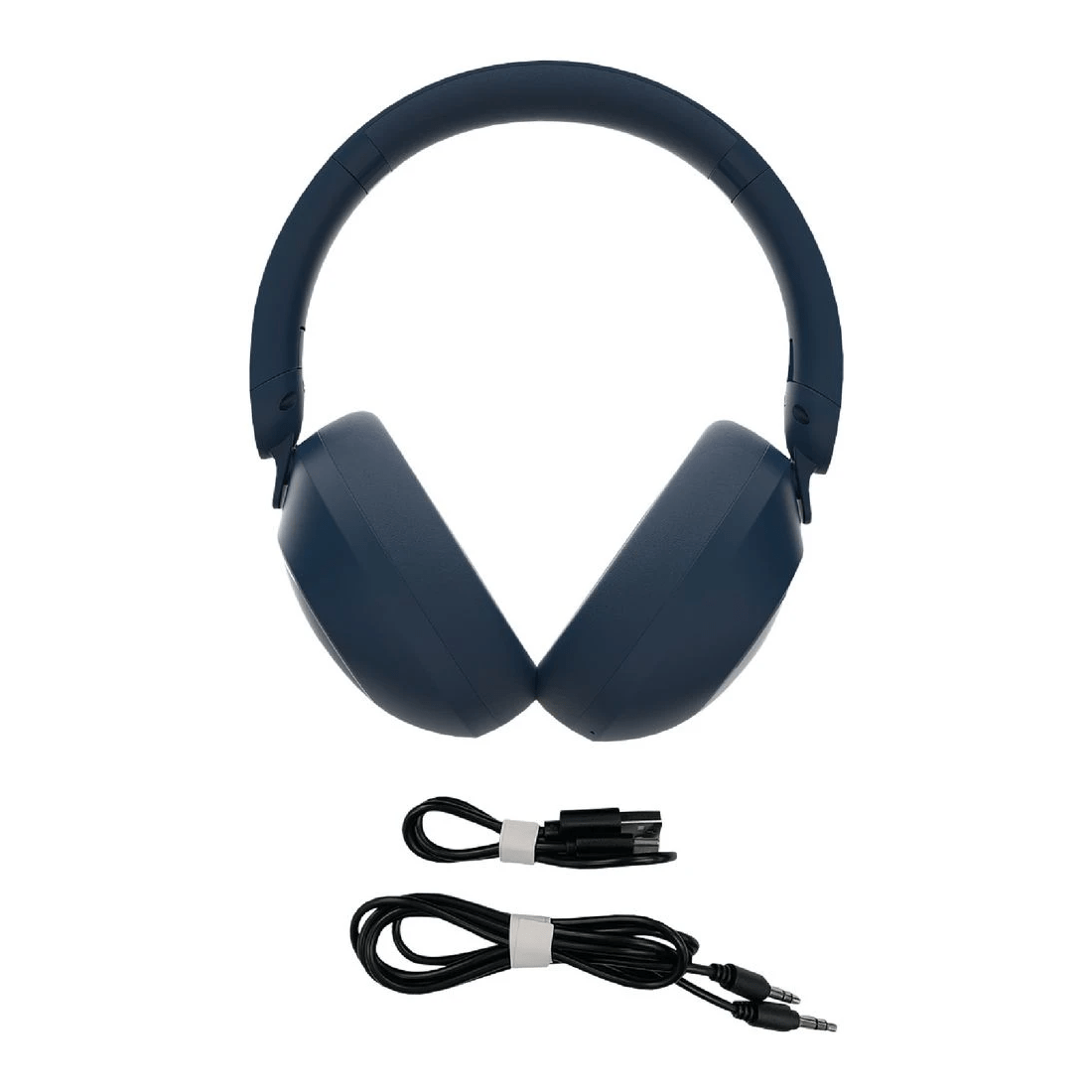 6 Qudo Wireless Bass Boost Headphones Navy, 6 of 8