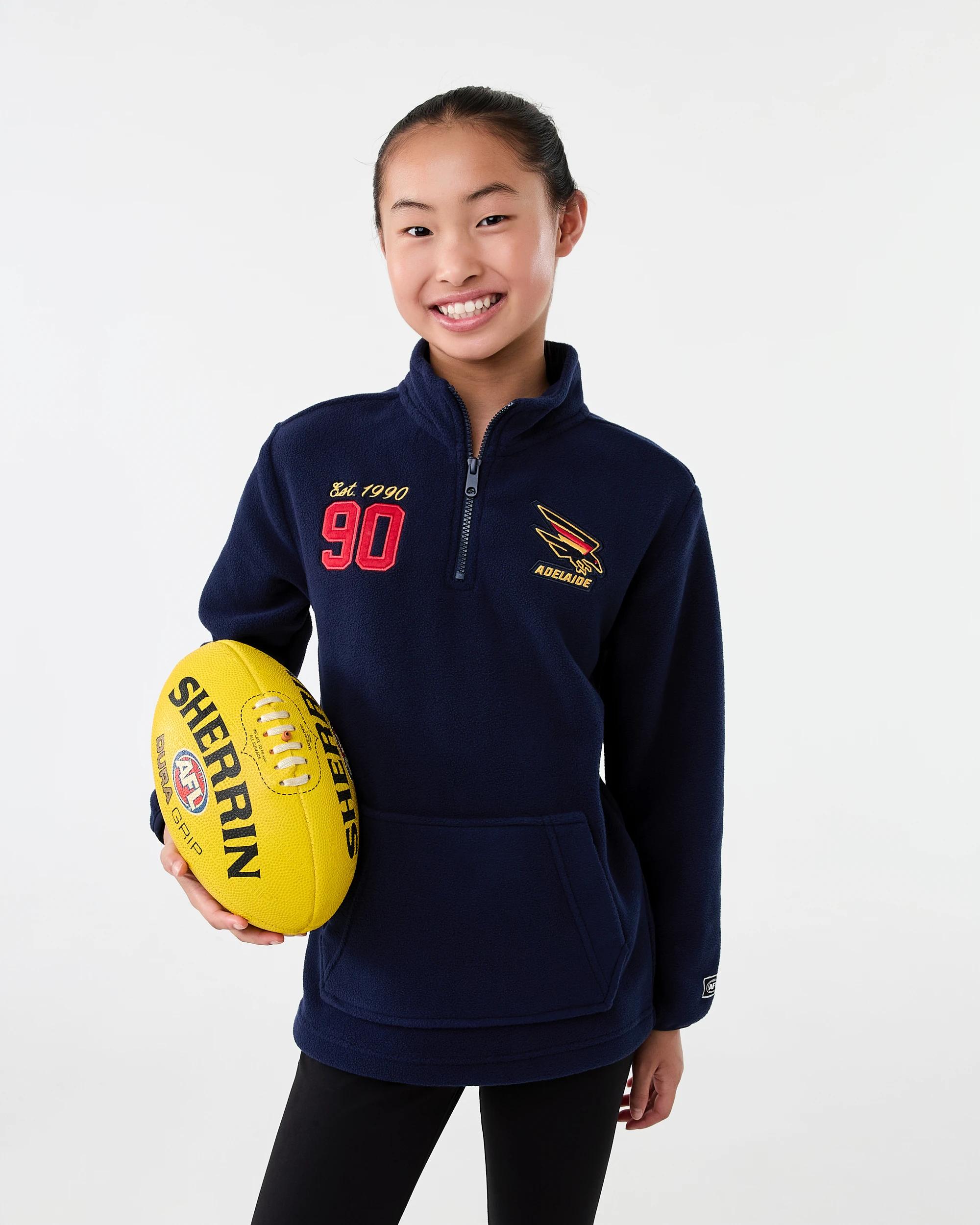 10 Official AFL Kids Polar Fleece Jacket Adelaide, 10 of 10