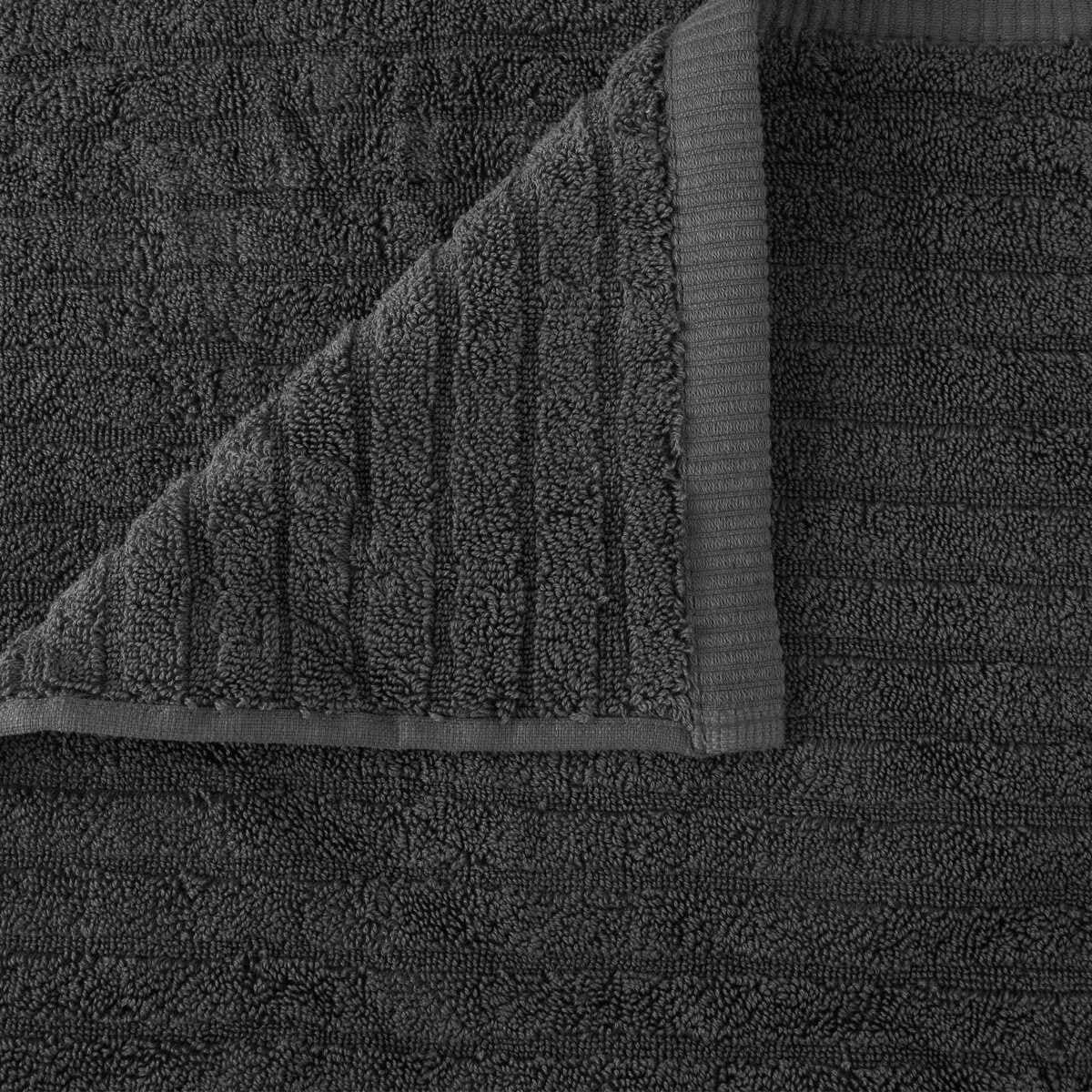 2 Cotton Bath Sheet - Grey, 2 of 4