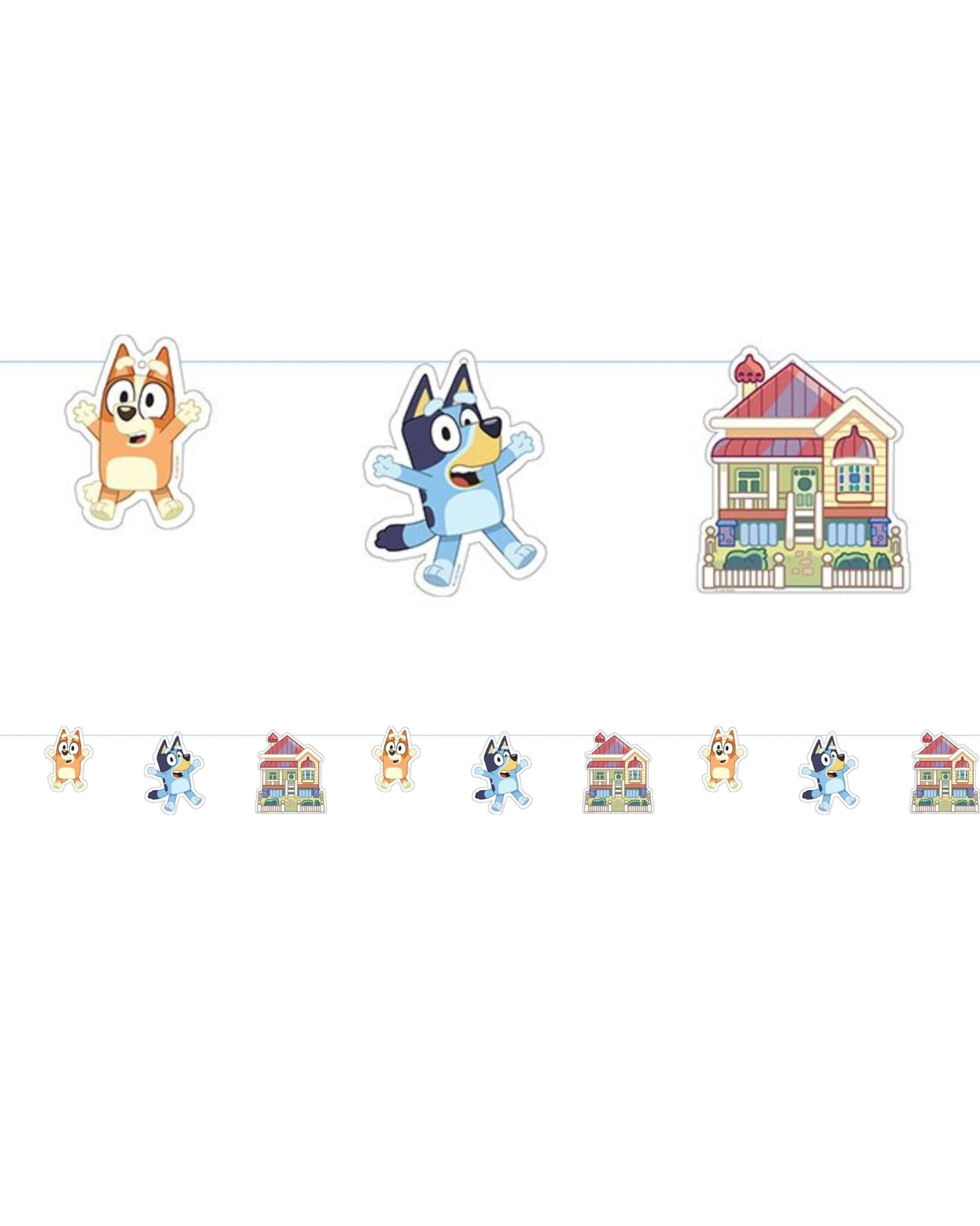 1 CCDS Bluey Garland Banner 2.8m - Multi, 1 of 3