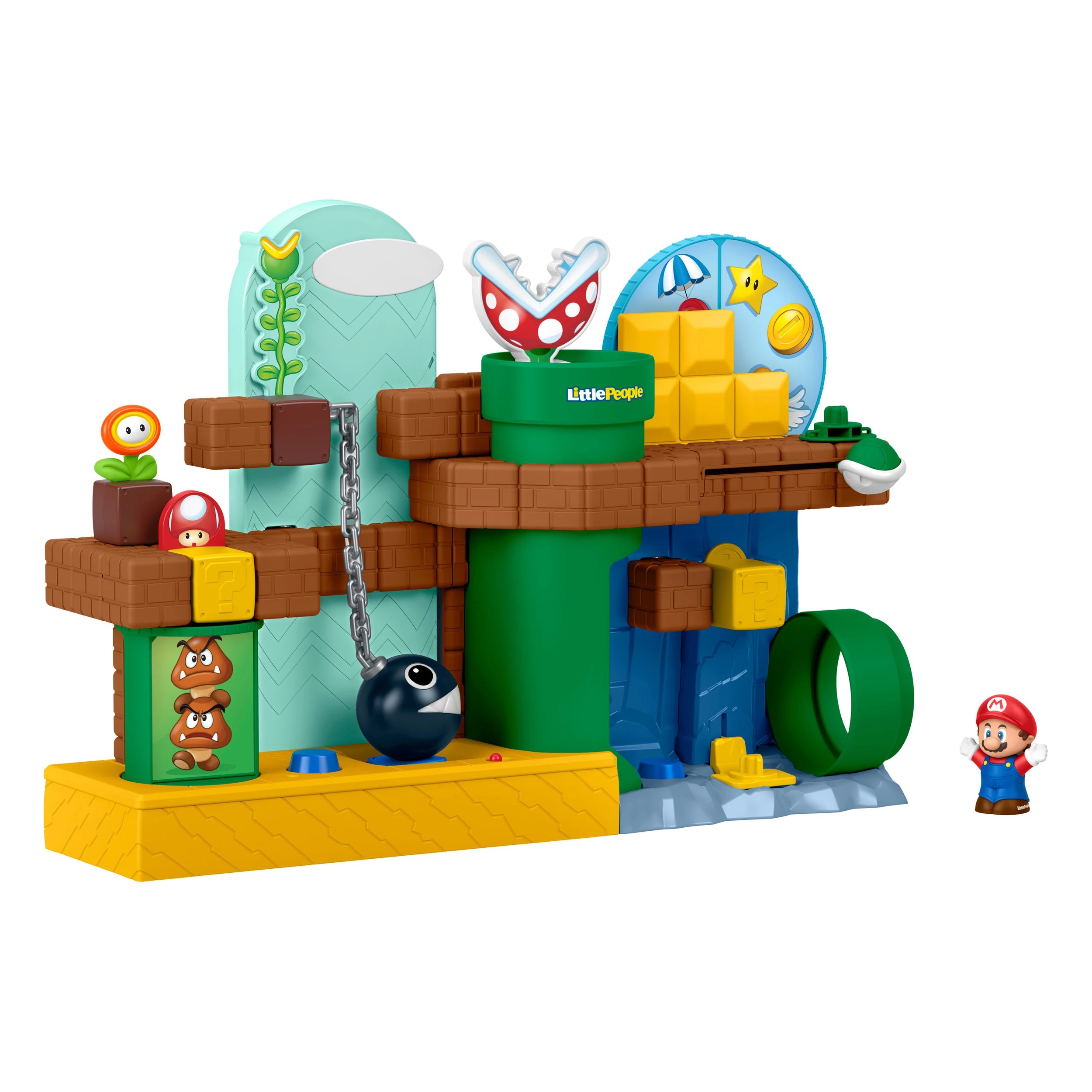 4 Fisher-Price Little People Mario's Adventure Playset, 4 of 6