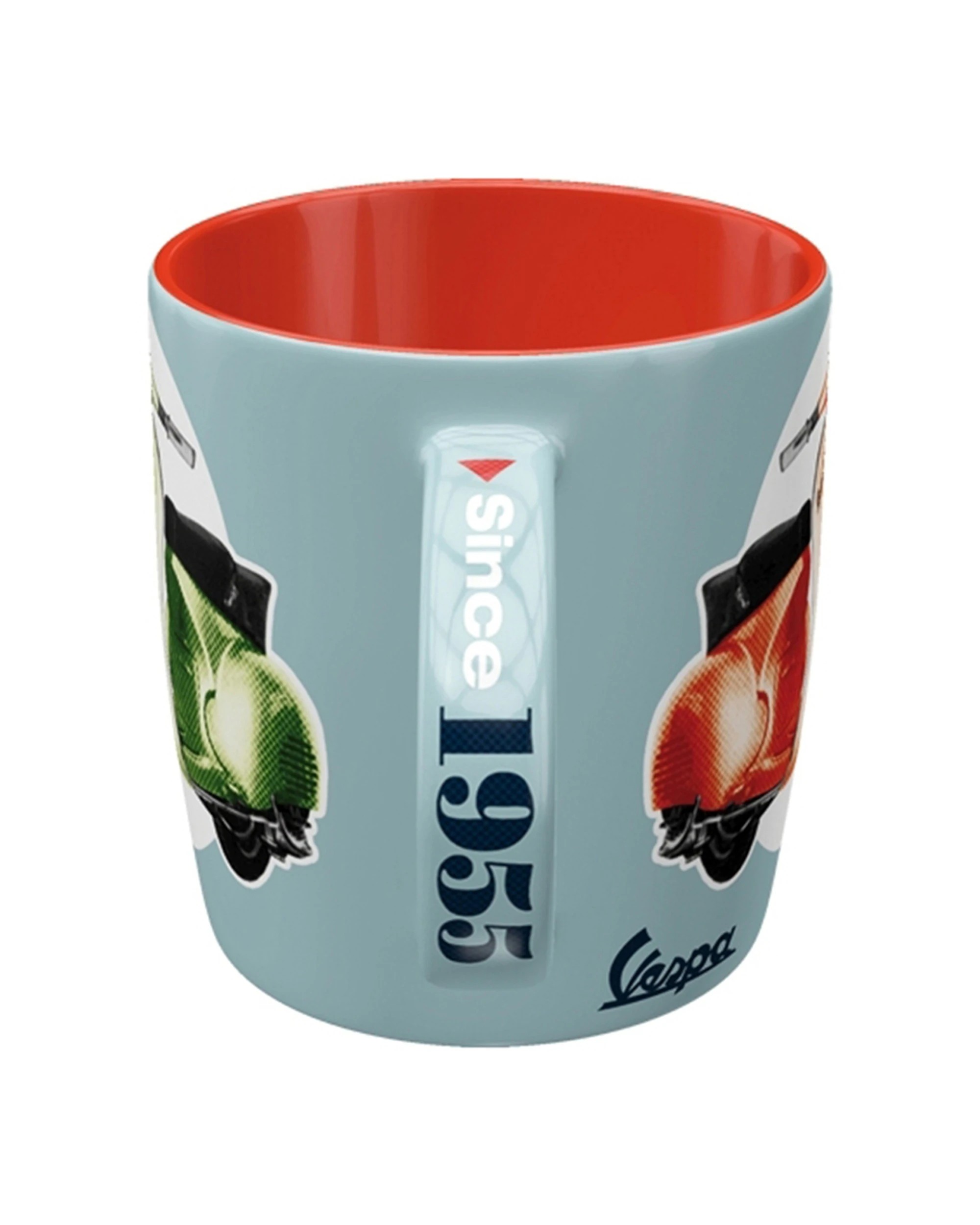 3 Nostalgic-Art Ceramic Mug 330ml Mug - Retro Vespa Scooter - Multi, 3 of 4