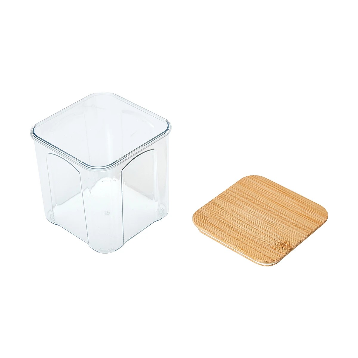 7 8 Piece Bamboo Lid Food Storage Set, 7 of 10