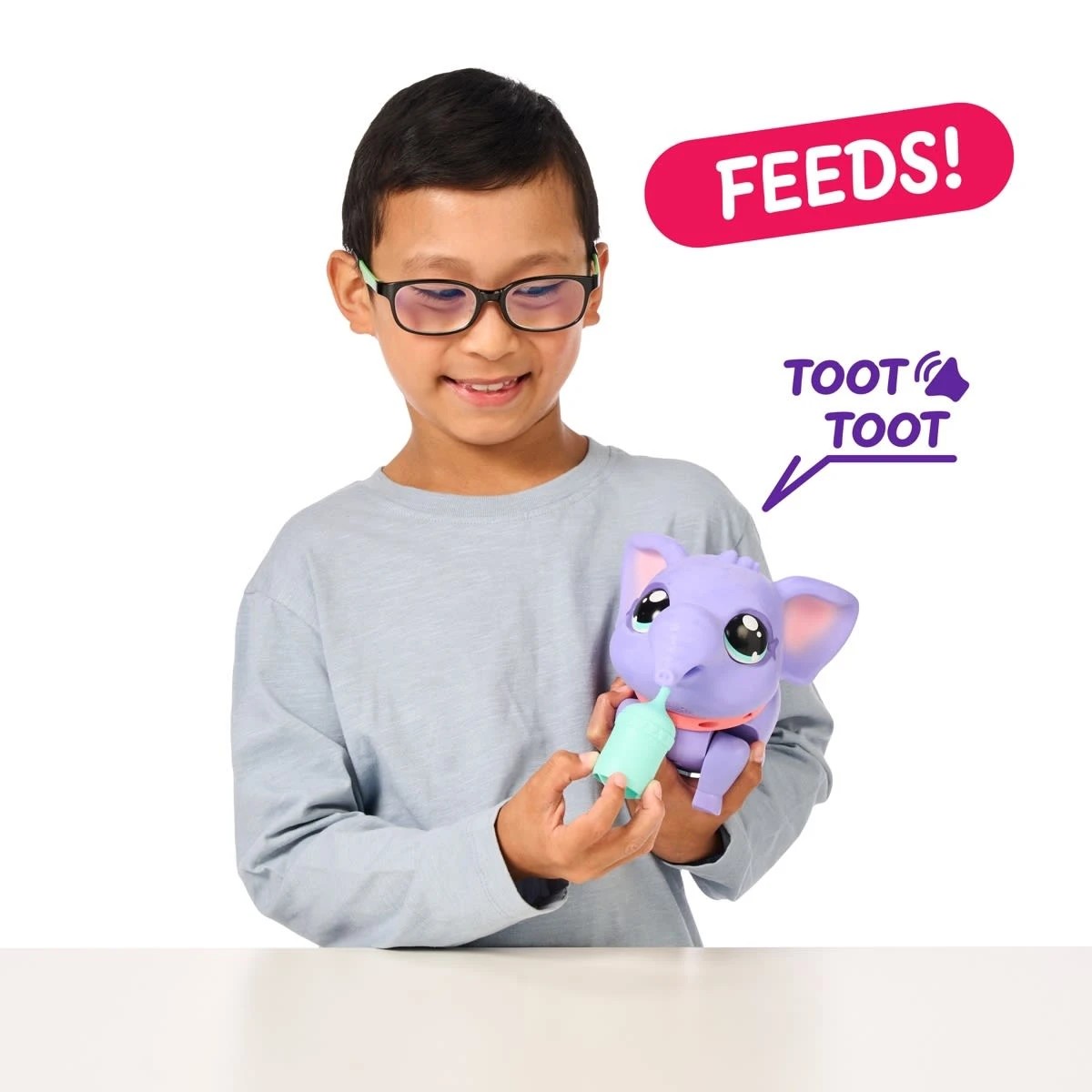 7 Little Live Pets - My Walking Elephant: Toots, 7 of 9