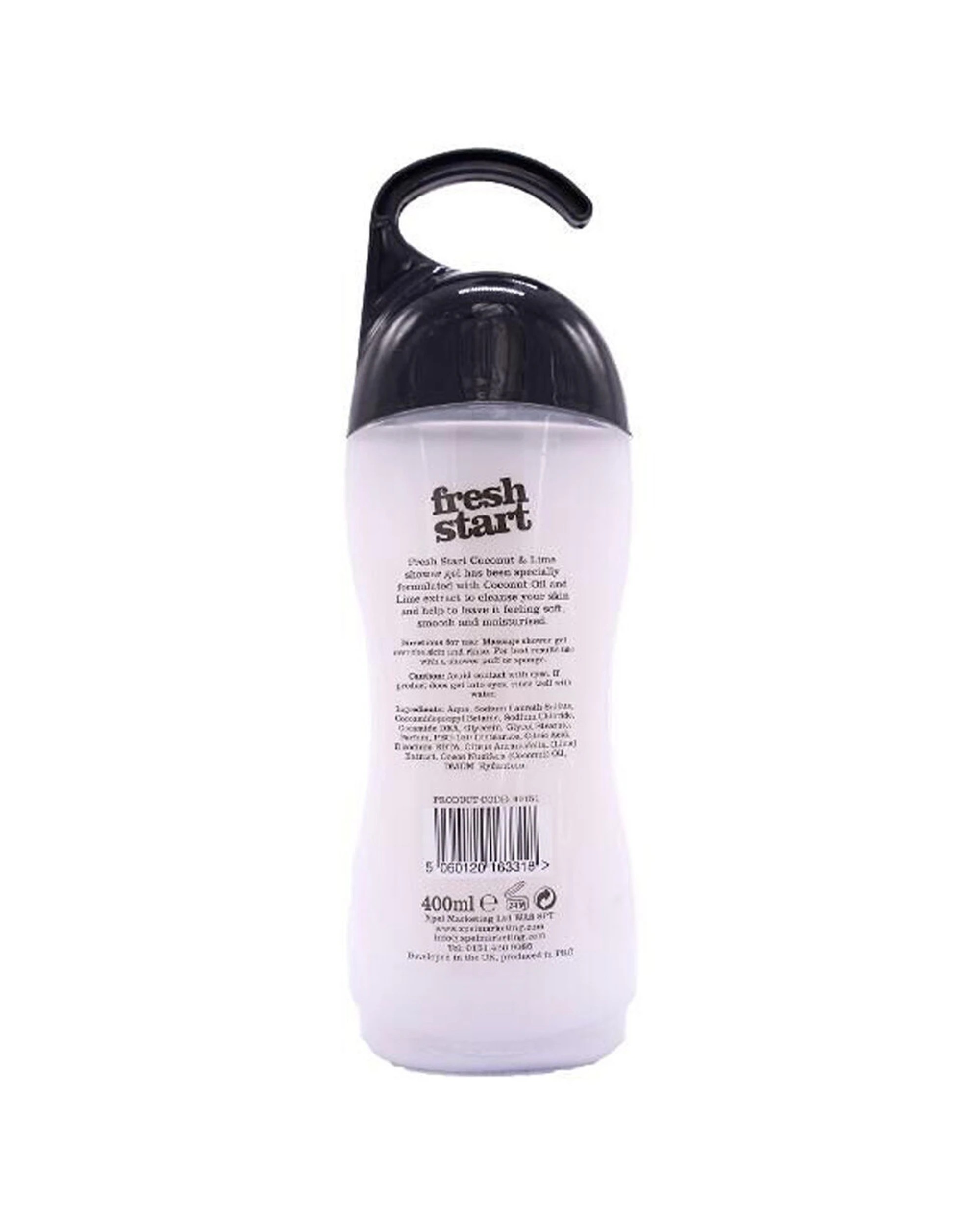 3 Fresh Start 12PK Shower Gel Body Wash Coconut & Scent 400ml - White, 3 of 6