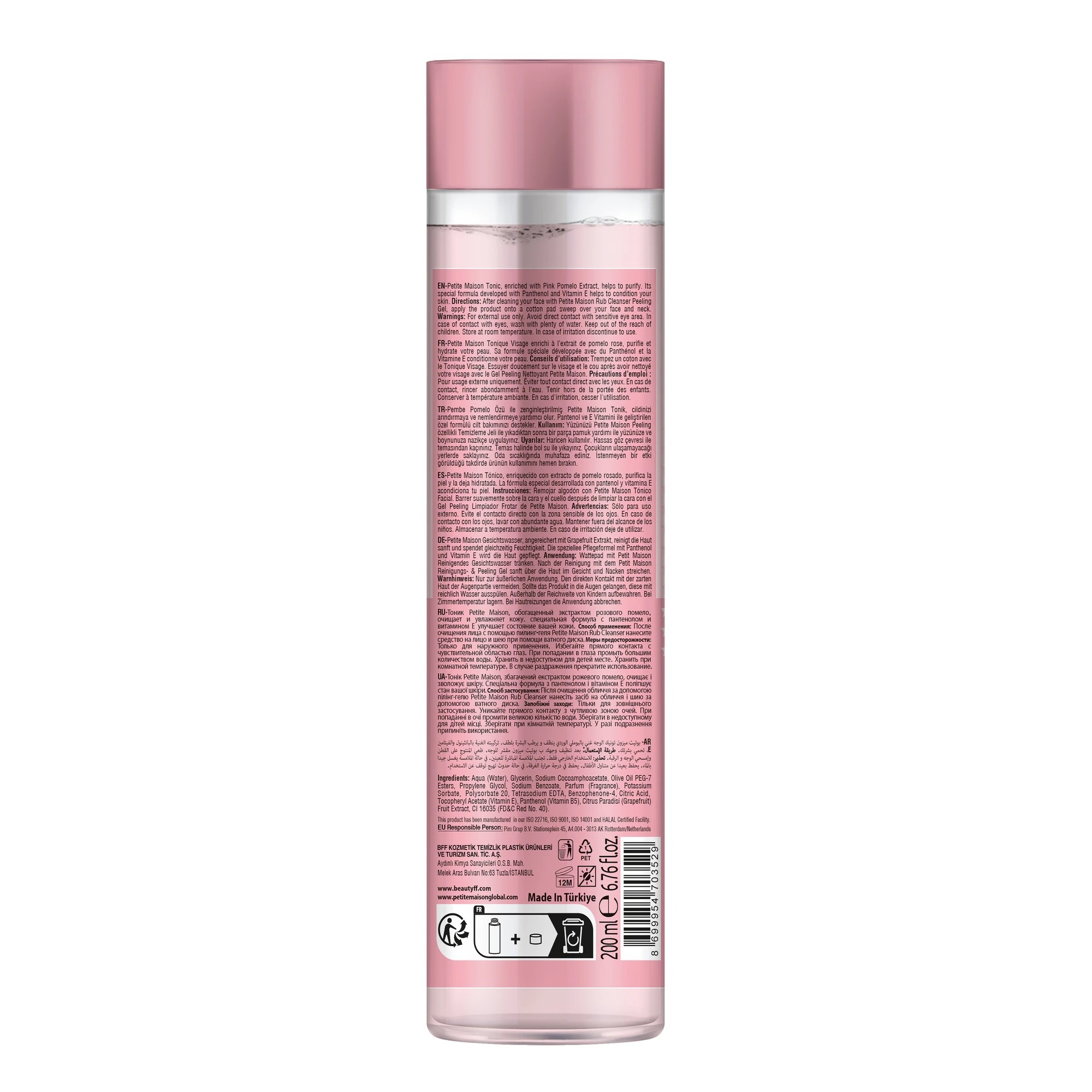 2 Petite Maison Tonic 200ml - Pink Pomelo Extract, 2 of 2