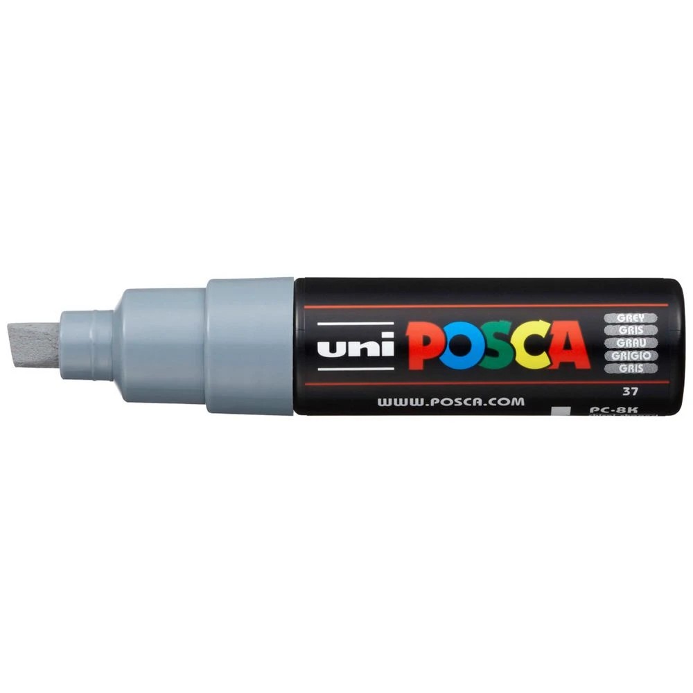 1 POSCA PC 8K Paint Marker Grey, 1 of 5