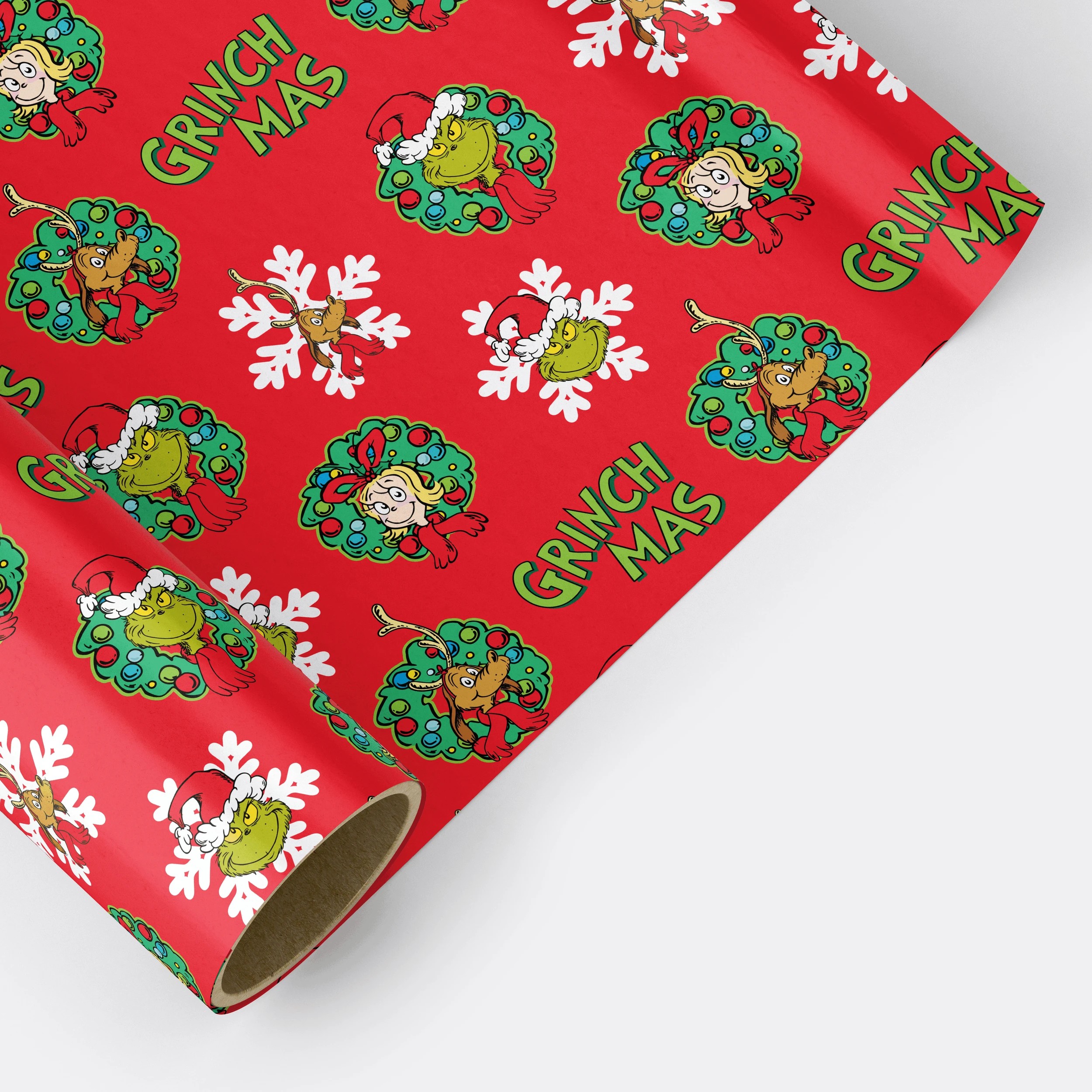 4m The Grinch Gift Wrapping Paper - Assorted - Kmart