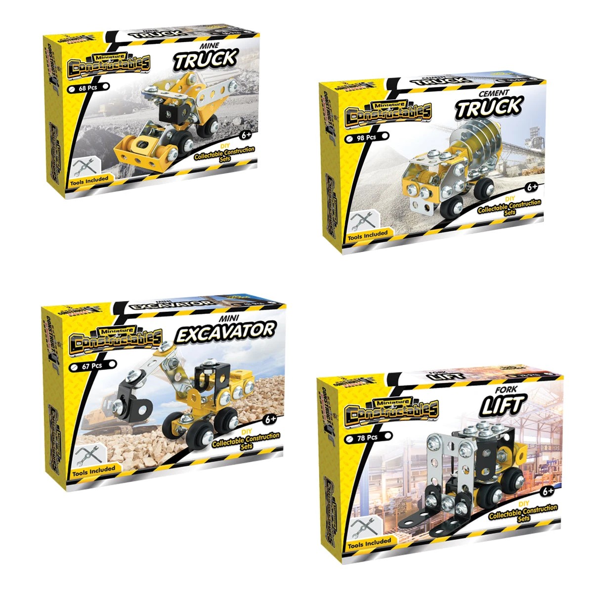 Construct-it Constructables Yellow Pack - Kmart