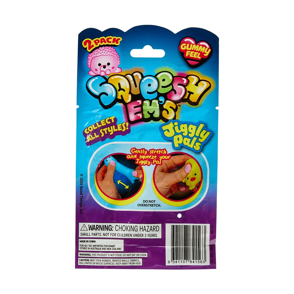 10 2 Pack Series 3 Squeeshems Jiggly Pals - Assorted, 10 of 10