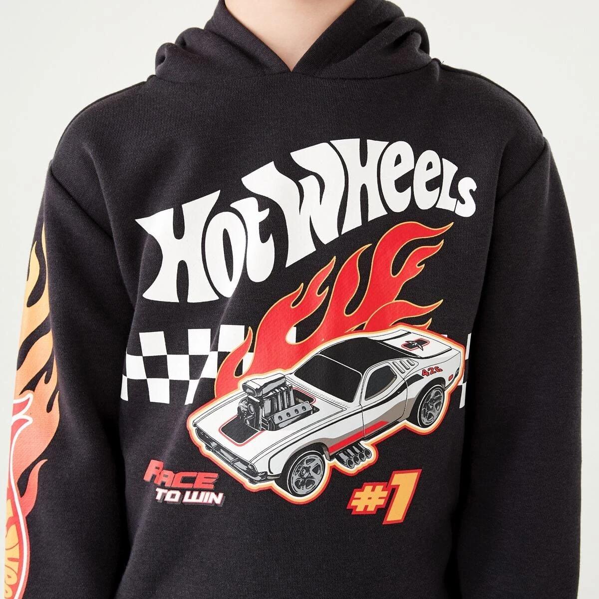 4 Hot Wheels License Print Hoodie Hot Wheels, 4 of 9