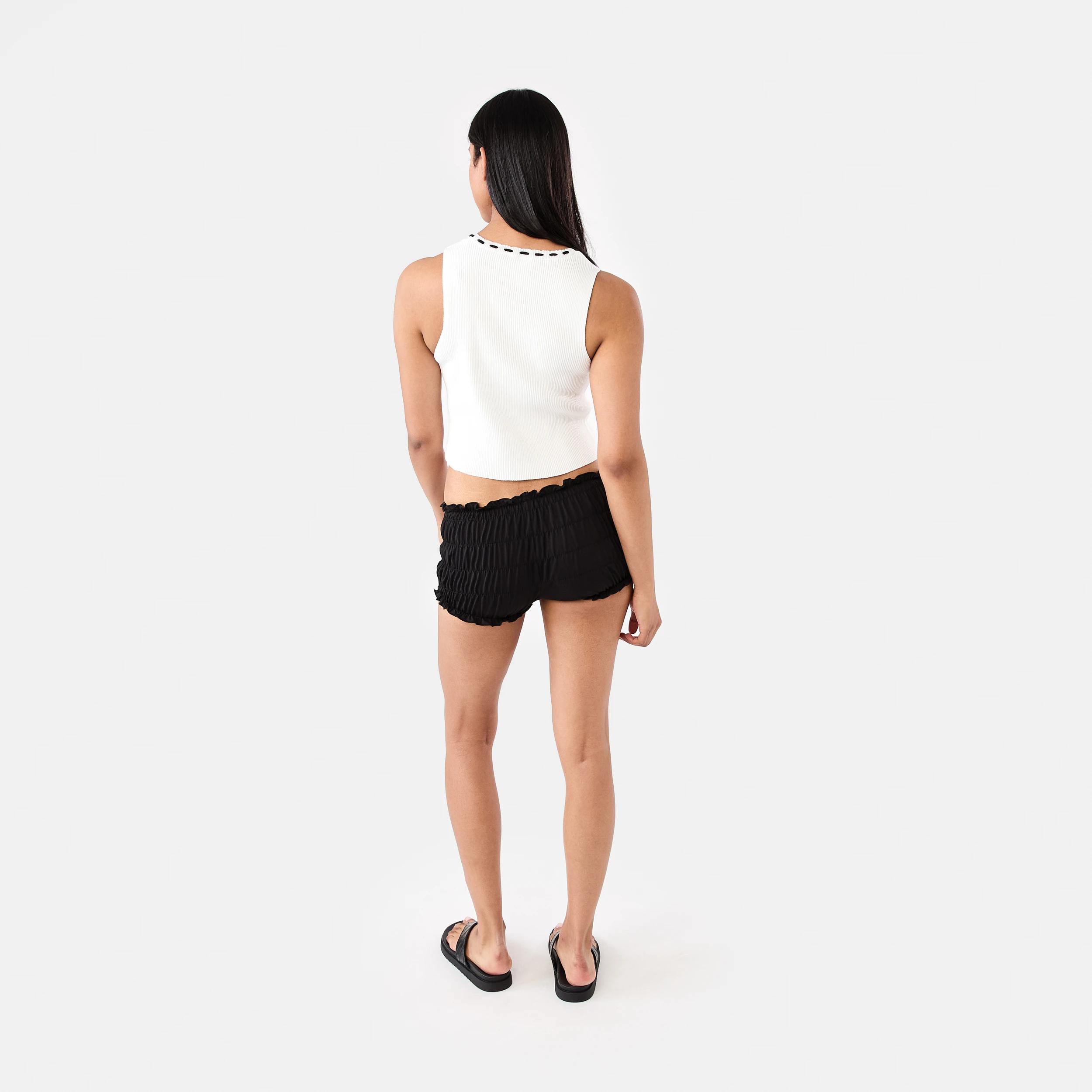 4 True Knit Ribbon Vest Snw White, 4 of 8