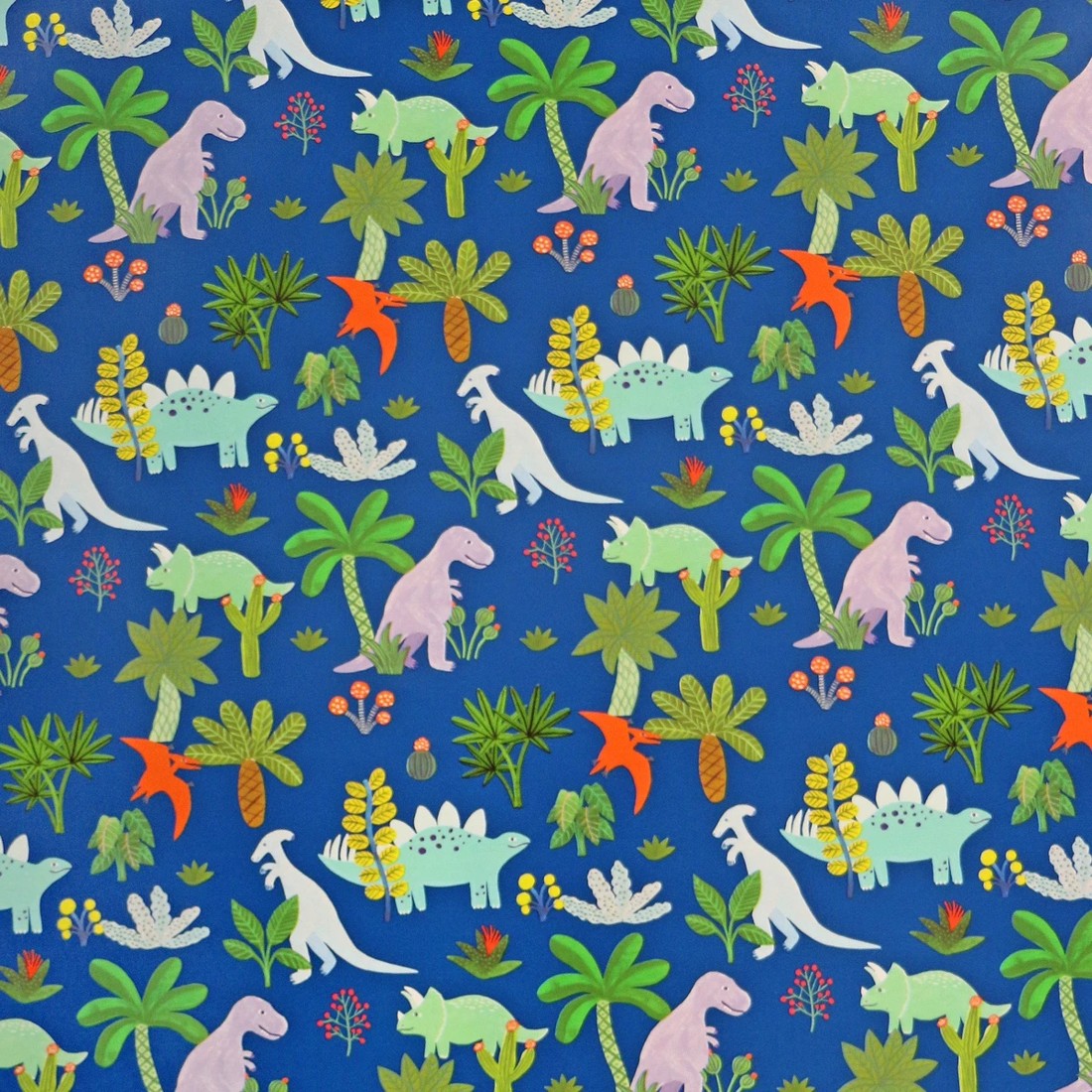 2 Creative Publishing by Hallmark Gift Wrap Roll - Dinosaurs, 2 of 3