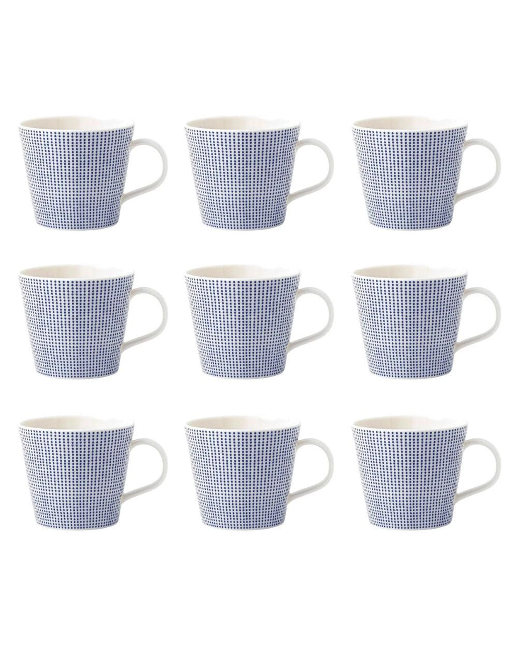 1 Royal Doulton Pacific Dots Mug 400ml Set of 6 - Multi, 1 of 4