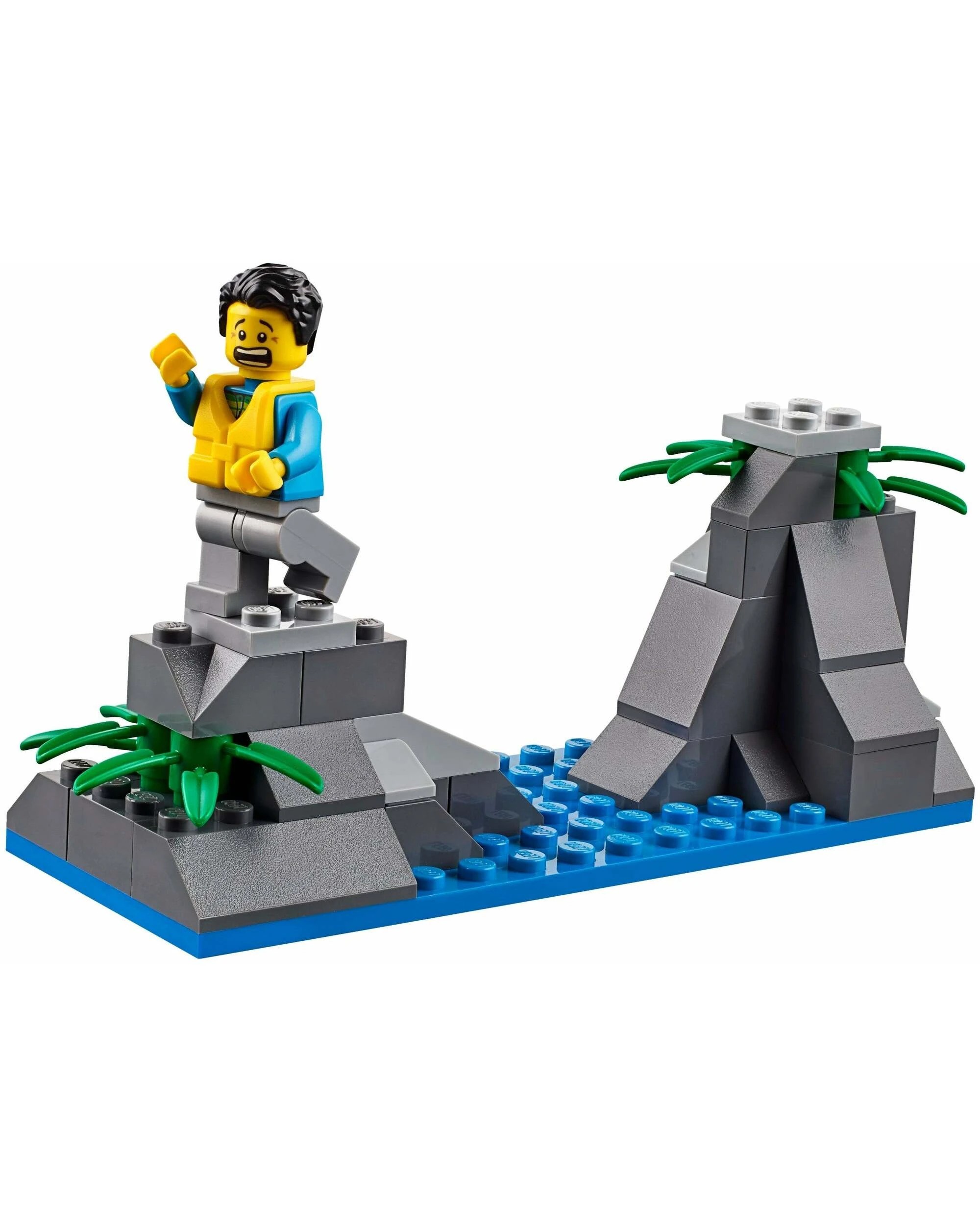 3 LEGO 60168 Sailboat Rescue Mission Coast Guard Boat Set, 3 of 5