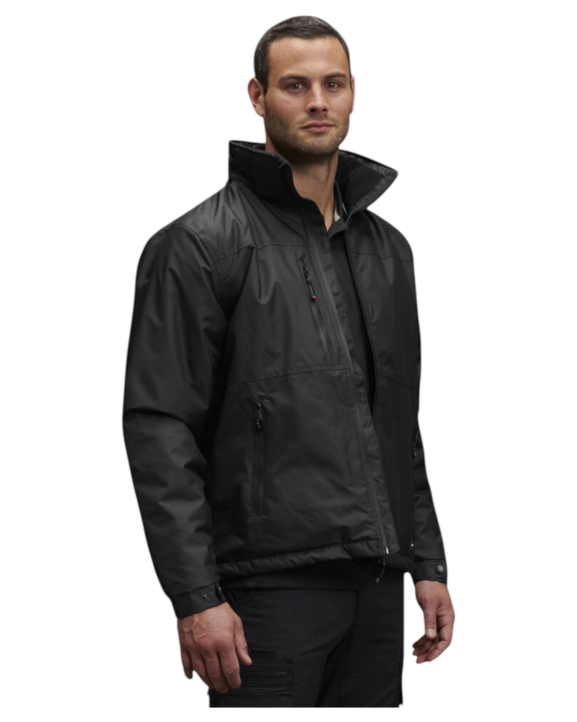 3 KingGee Mens Insulated Jacket BLACK, 3 of 6