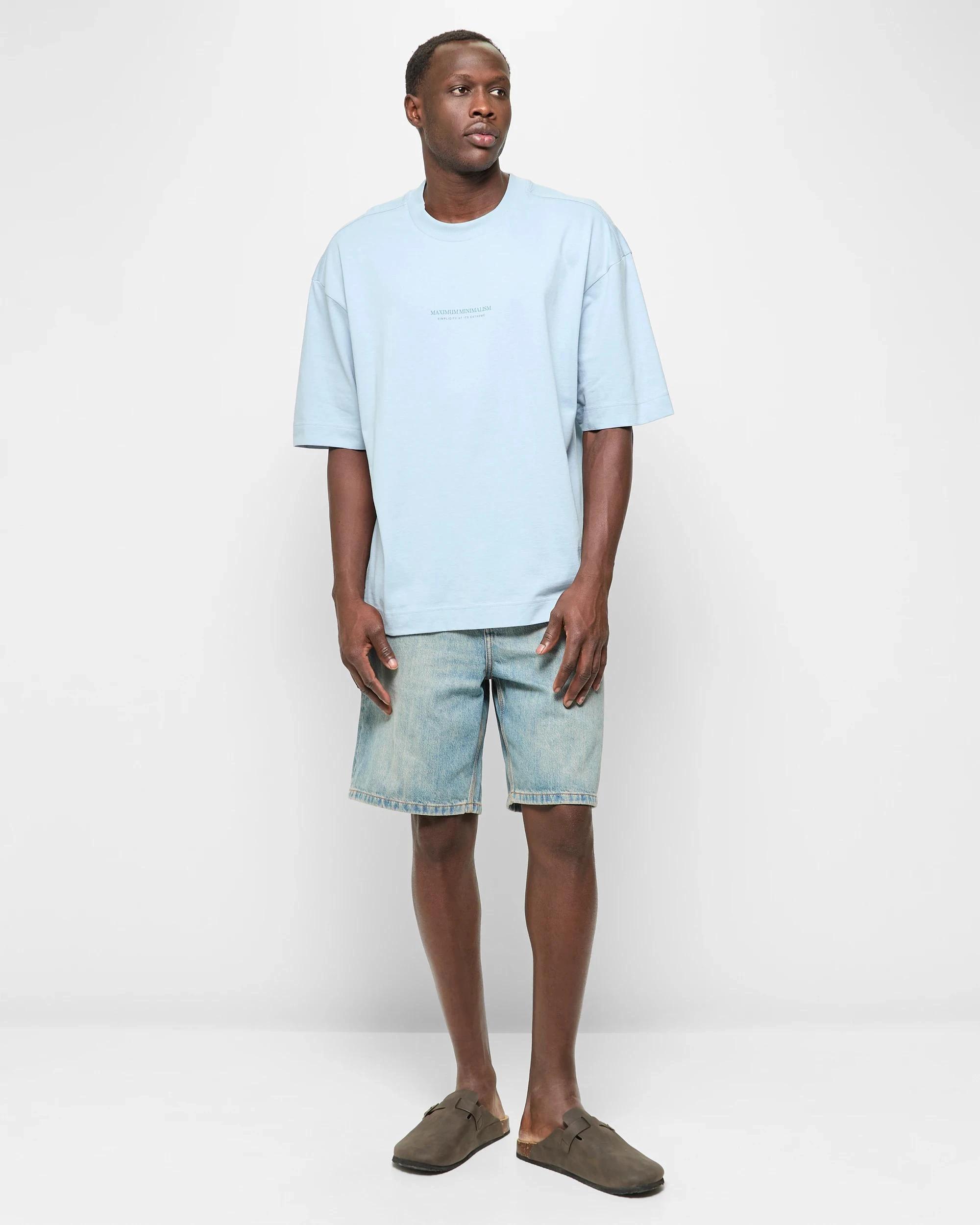 2 Commons Australian Cotton Graphic T-Shirt BLUE FOG, 2 of 5