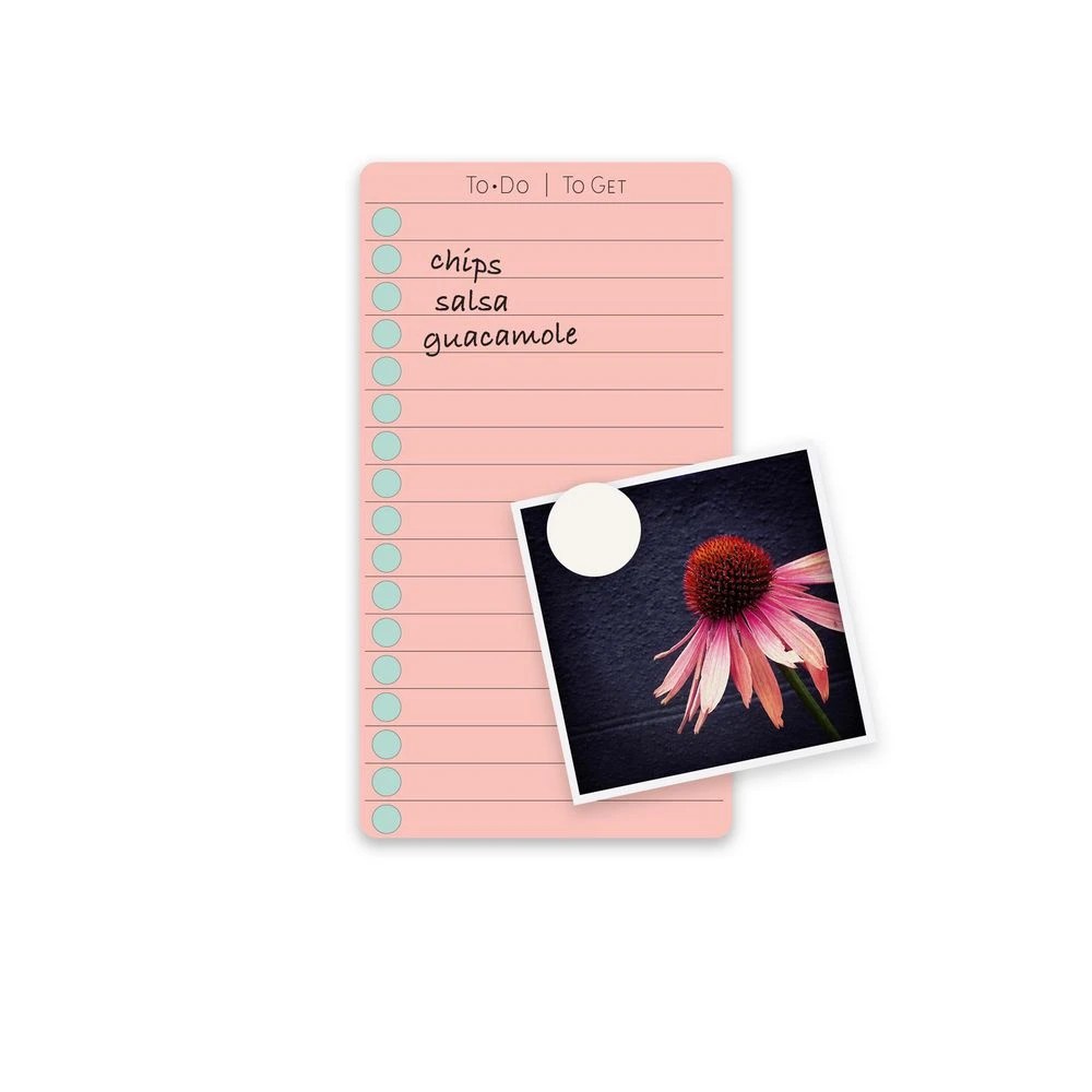 2 Three by Three To Do To Get Magnetic Dry Erase Board Blush, 2 of 2