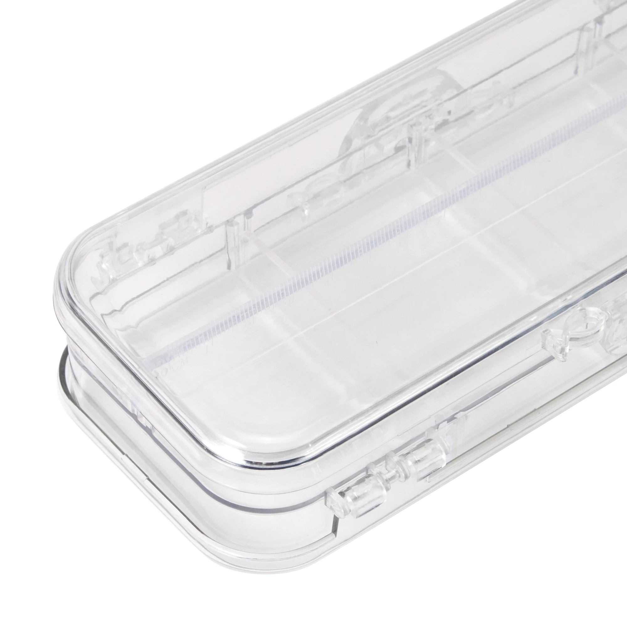 3 Hard Plastic Pencil Case - Clear, 3 of 7
