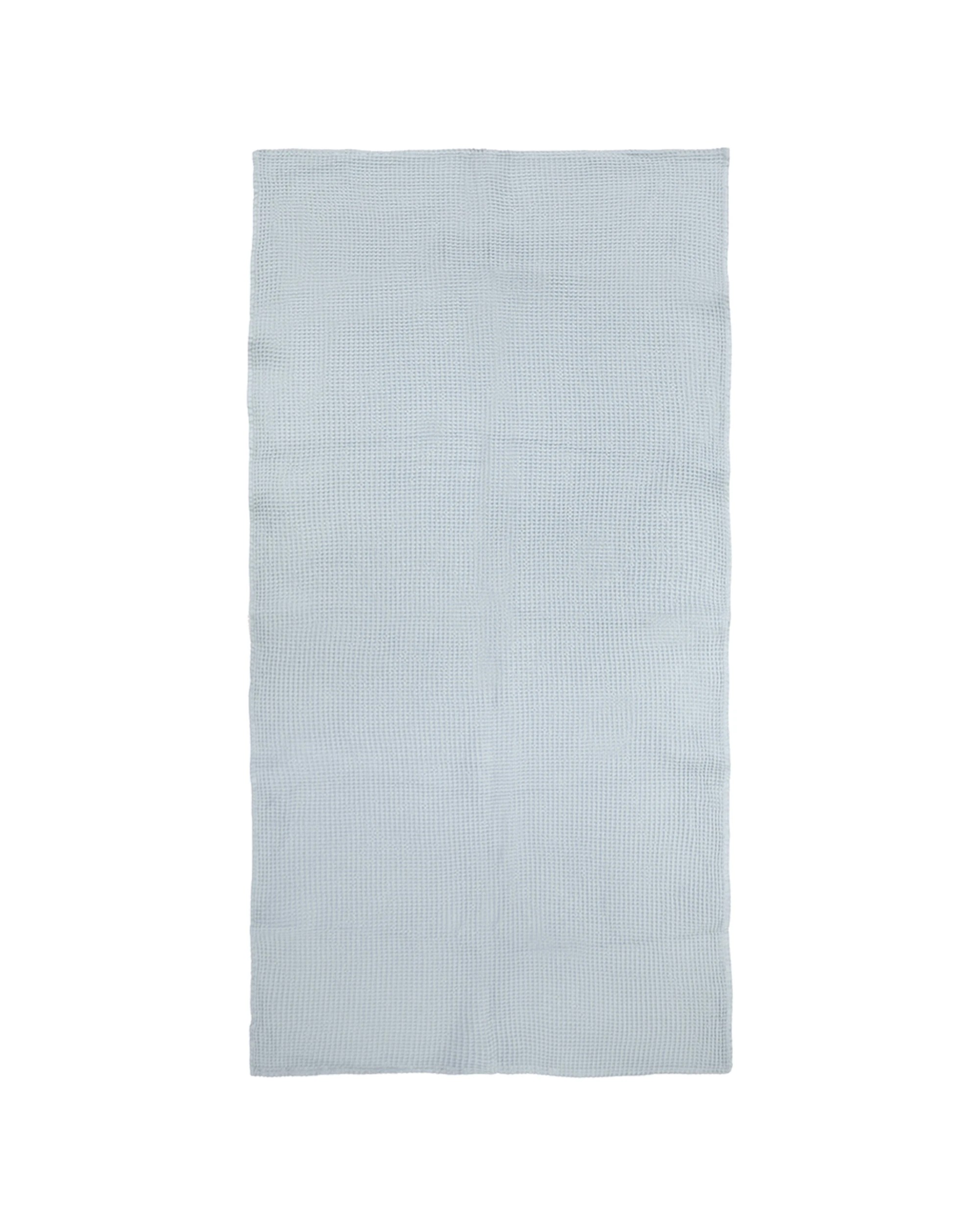 1 BAMBURY Waffle Towel Quality Turkish Cotton Made In Turkey Machine Washable - Blue, 1 of 3