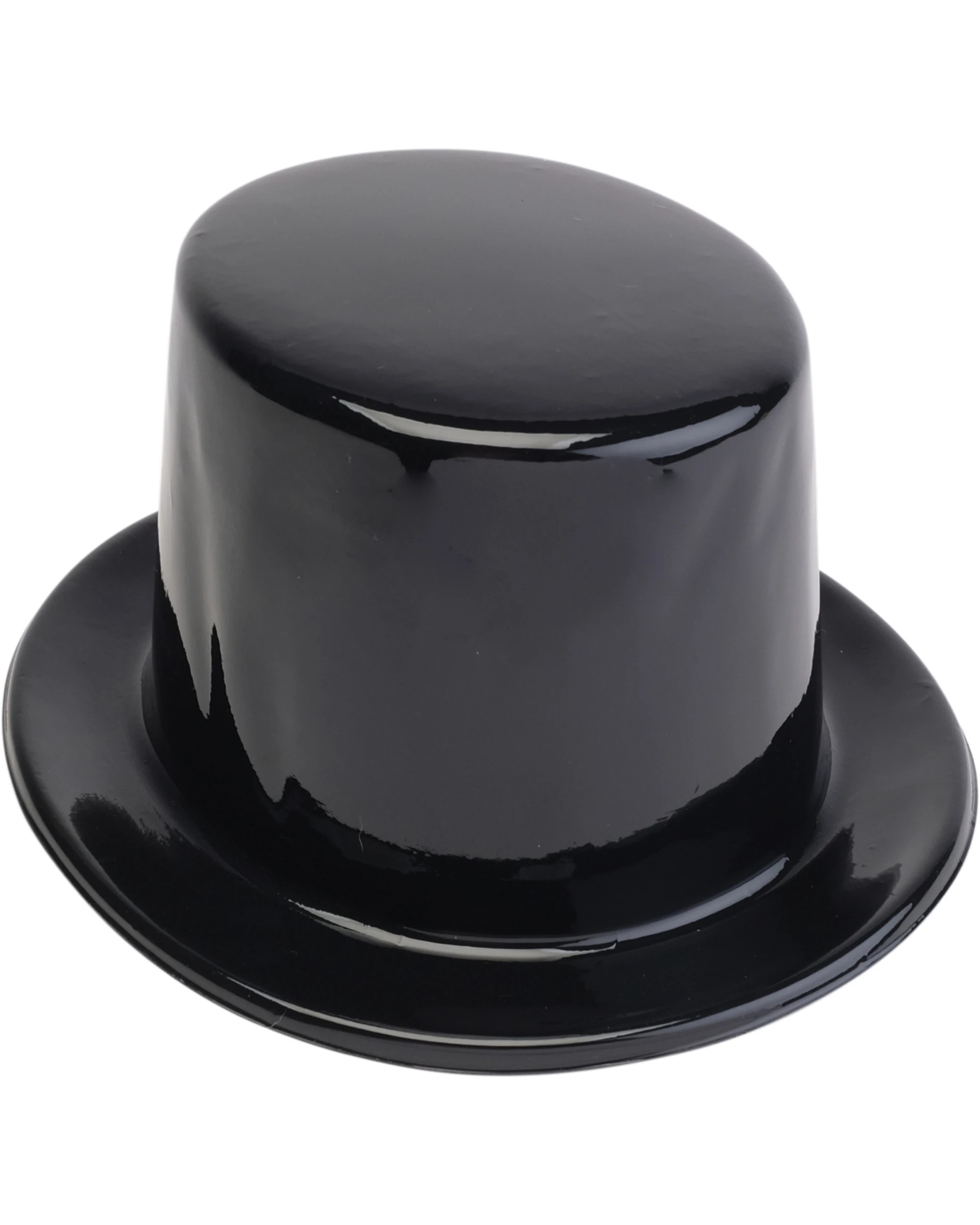 1 Partyrama Black Plastic Childs Top Hat, 1 of 1