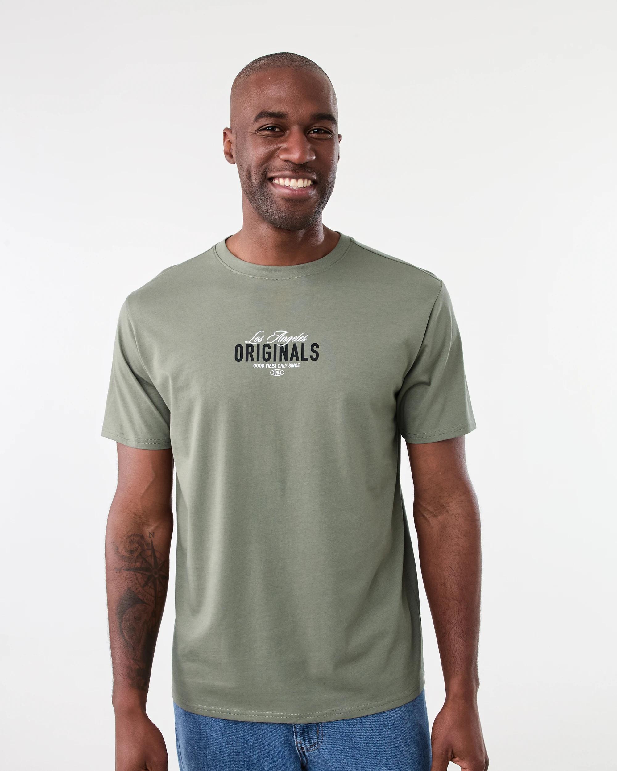 1 Print T-shirt Grn Laorig, 1 of 5