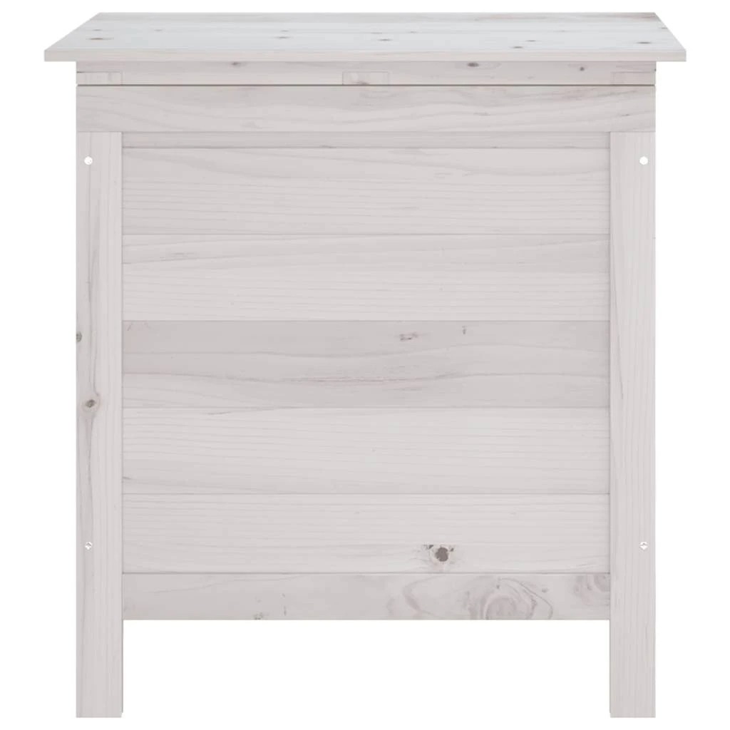 4 vidaXL garden storage box Ample Storage - White, 4 of 9