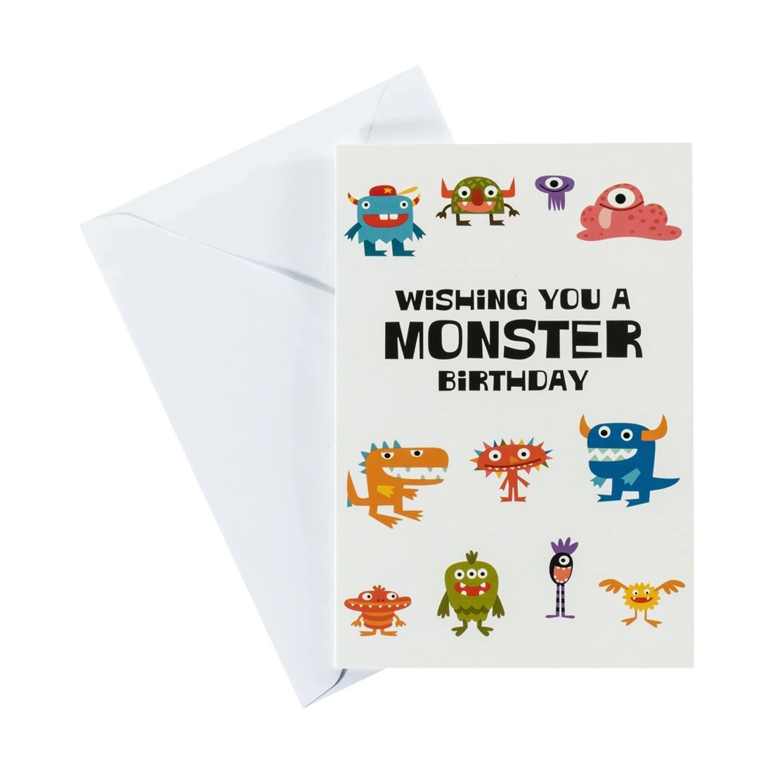 1 Monster Birthday Card, 1 of 2