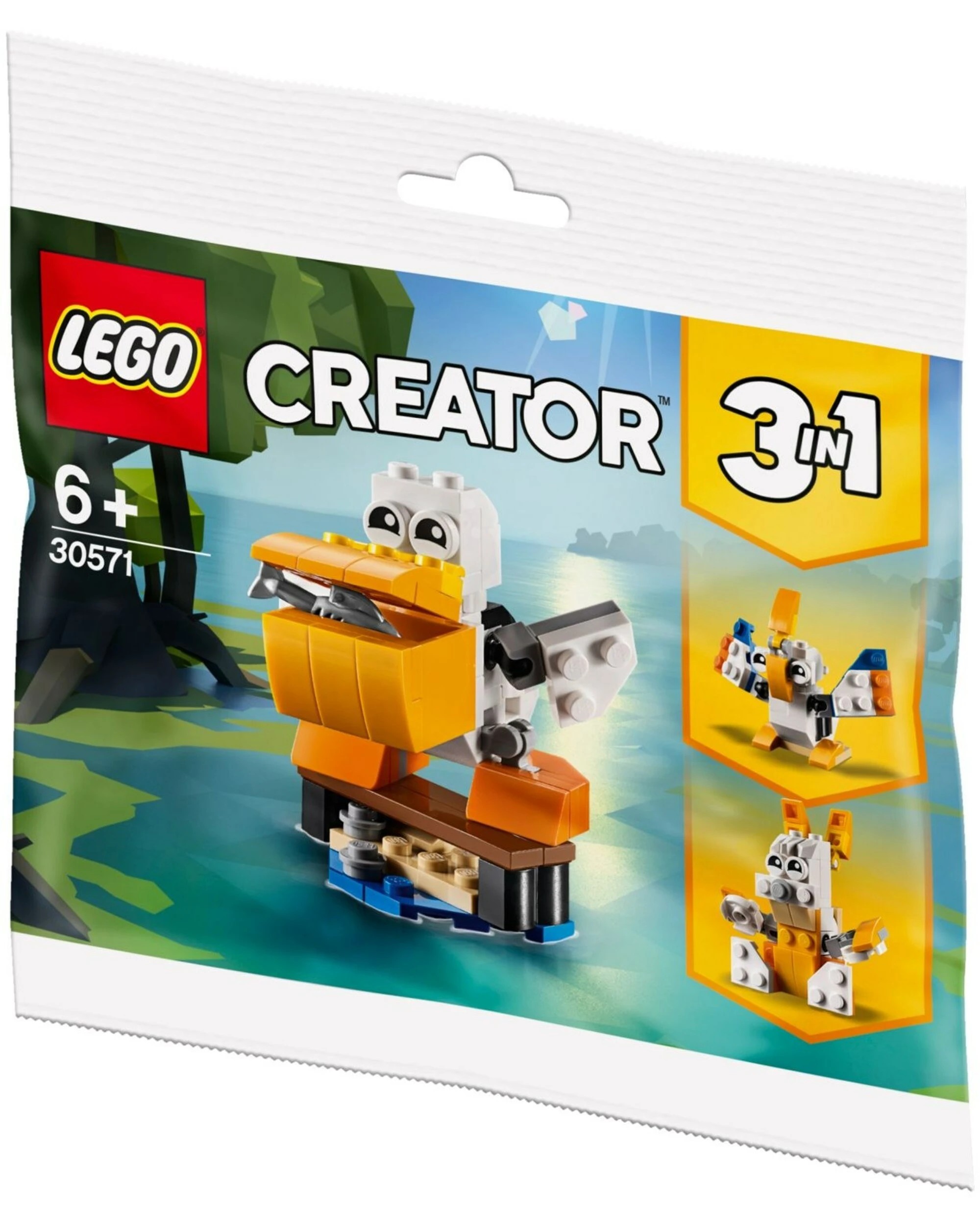 5 LEGO 30571 Pelican 3-in-1 Creator Polybag, 5 of 5
