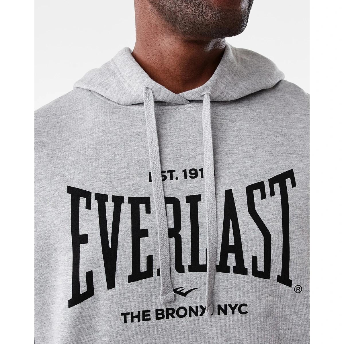 5 Everlast Mens Bronx Hoodie Ash, 5 of 8