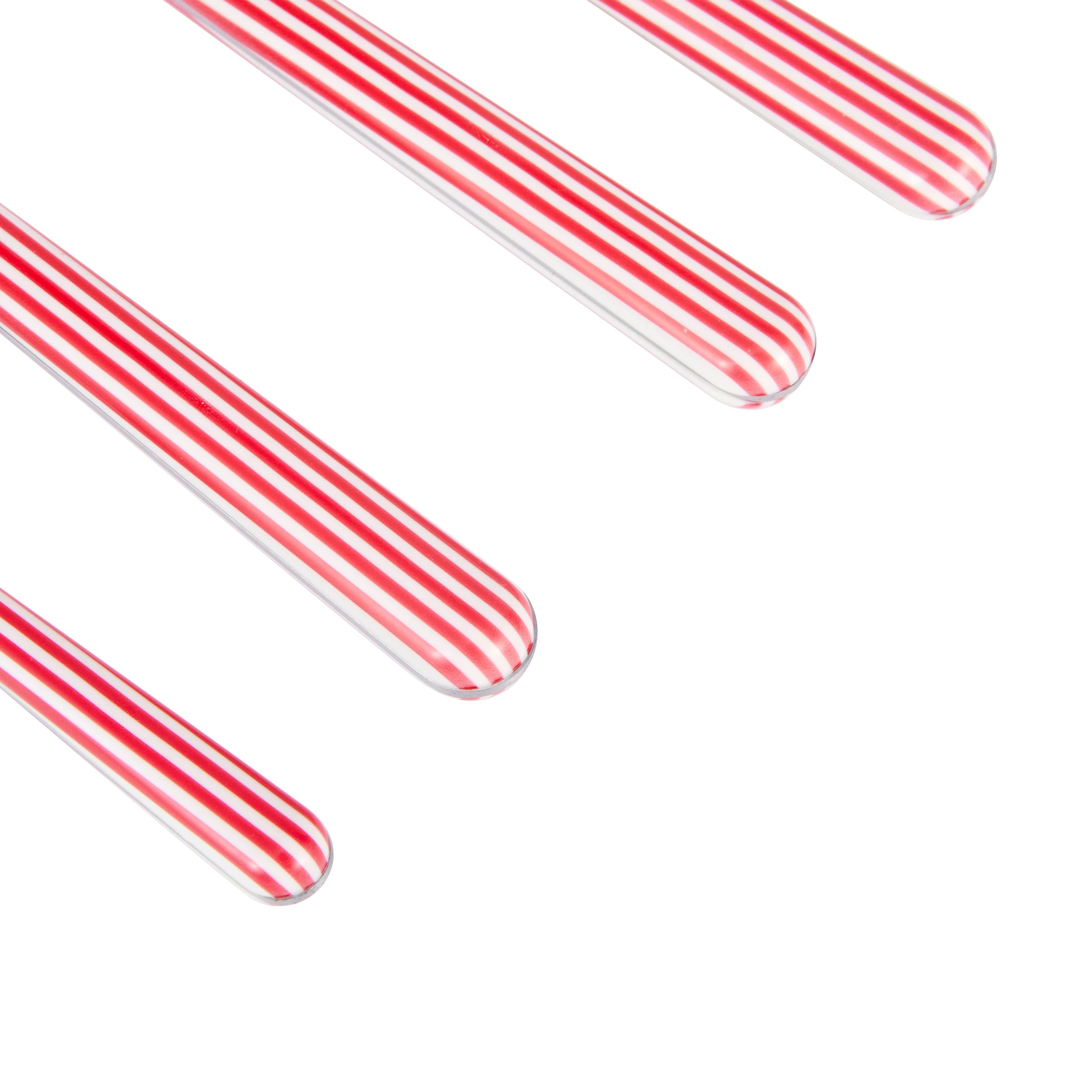 3 16 Piece Red Stripe Cutlery Set, 3 of 6