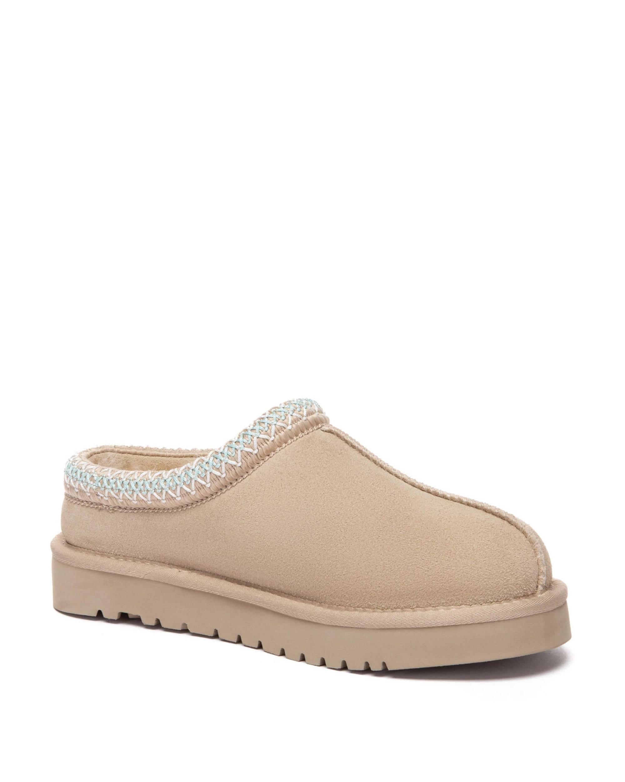 2 Australian Shepherd UGG Tazzy Tay Slippers SAND/AQUA, 2 of 5
