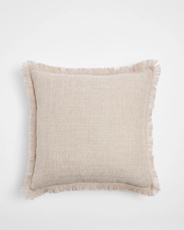Target Ellerie Fringe Cushion - Nat