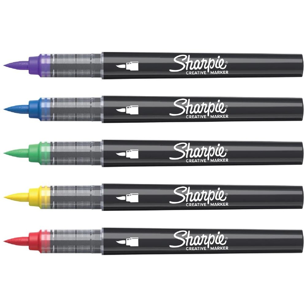 2 Sharpie Creative Acrylic Brush Markers 5 Pack, 2 of 10