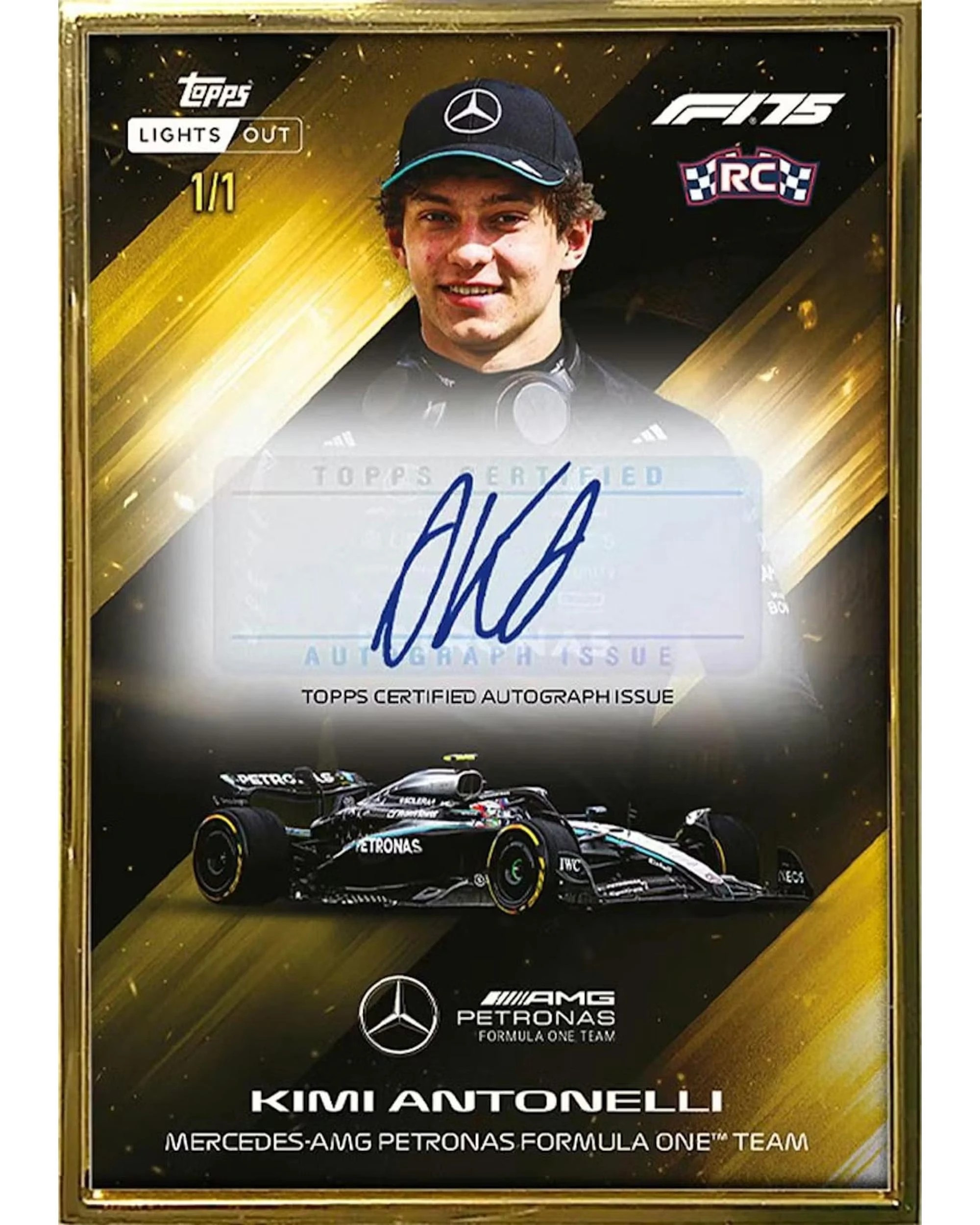 4 Topps 2025 Lights Out Formula 1 F1 Box, 4 of 7
