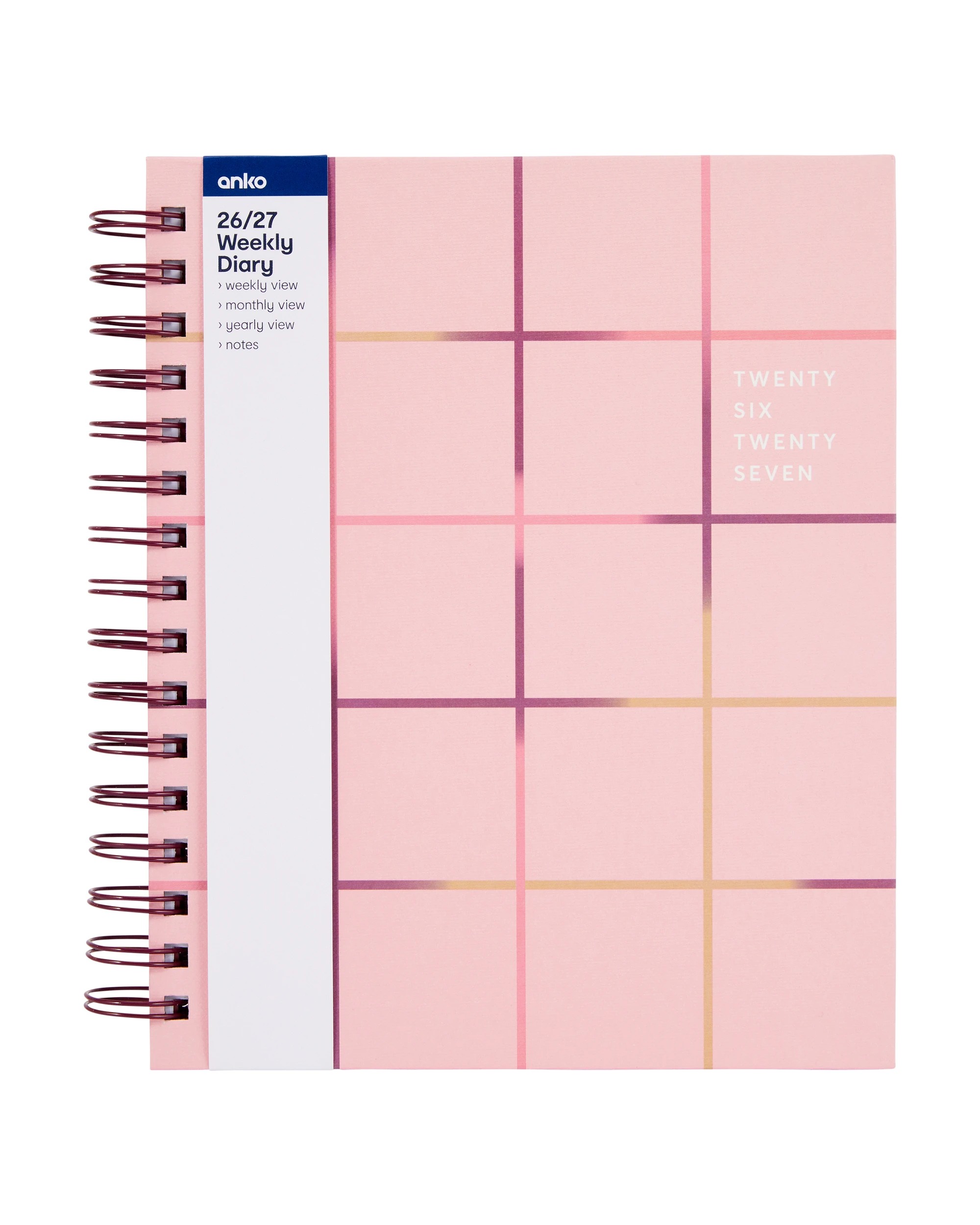 7 26/27 Weekly Diary - Check, 7 of 8