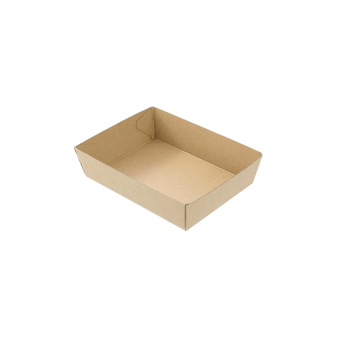 4 15pc Lemon And Lime 18.5cm Eco Kraft Disposable Food/takeaway Serving Tray Plate
 - Natural, 4 of 4